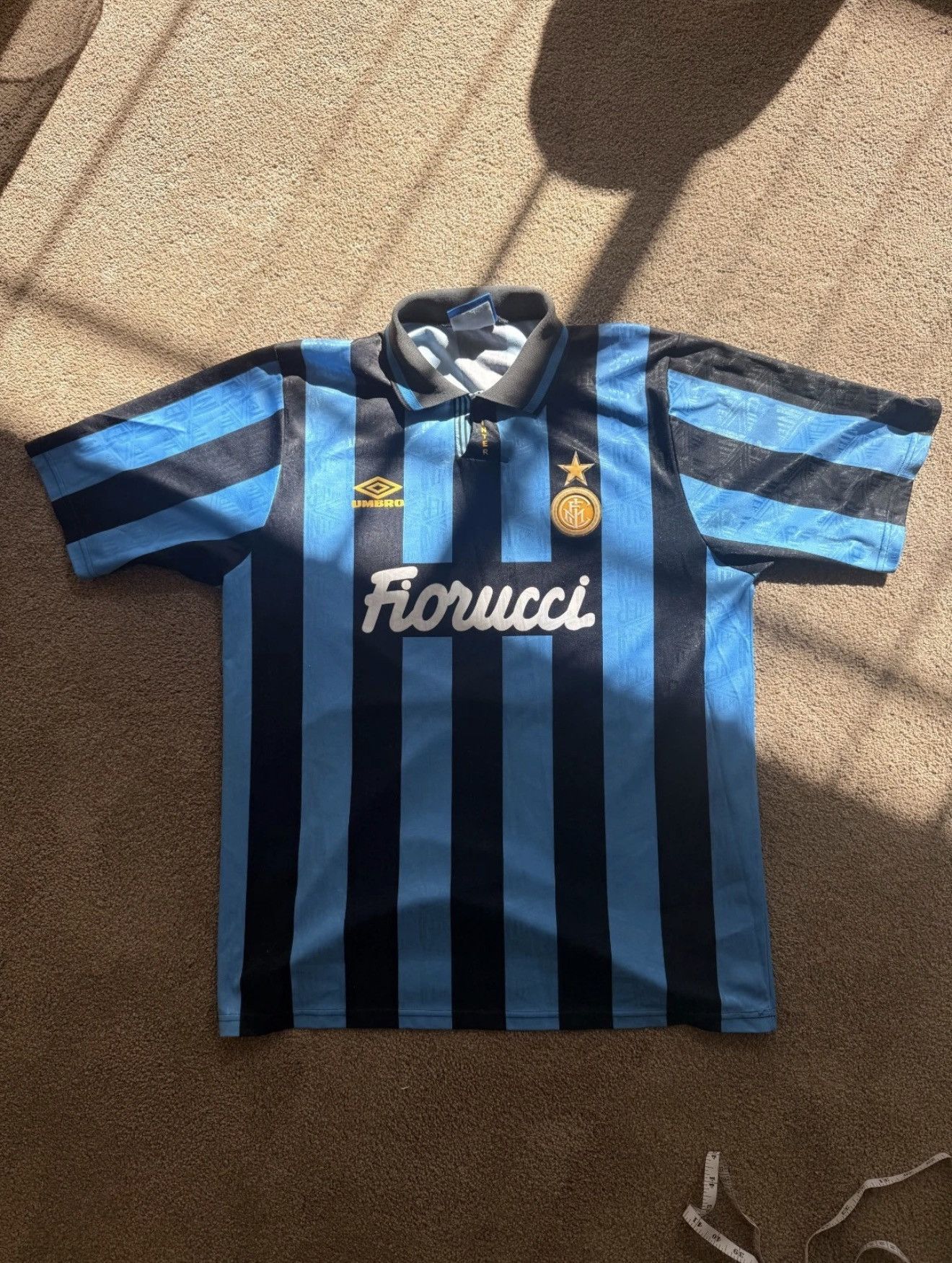 Umbro 1993-94 Umbro Inter Milan Home Football Shirt Italy Size L Size US L / EU 52-54 / 3 - 3 Thumbnail