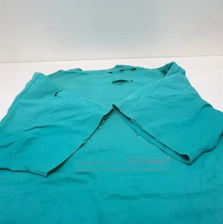 Balenciaga Balenciaga Distressed Logo Short Sleeve T. Size US XS / EU 42 / 0 - 9 Thumbnail