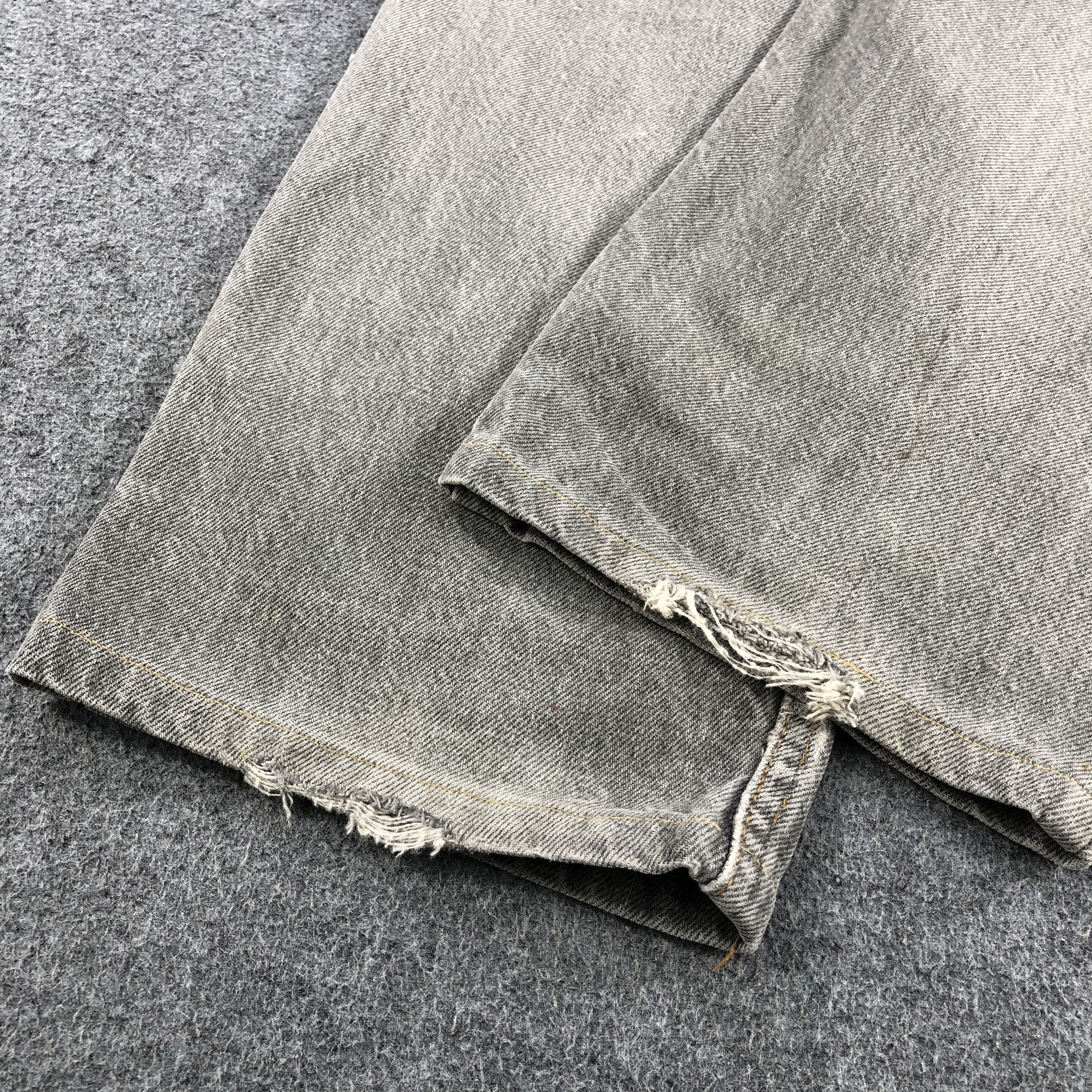 Levi's Vintage 90s Ripped Levis 501 Earth Tone Jeans-J1600 Size US 36 / EU 52 - 6 Thumbnail