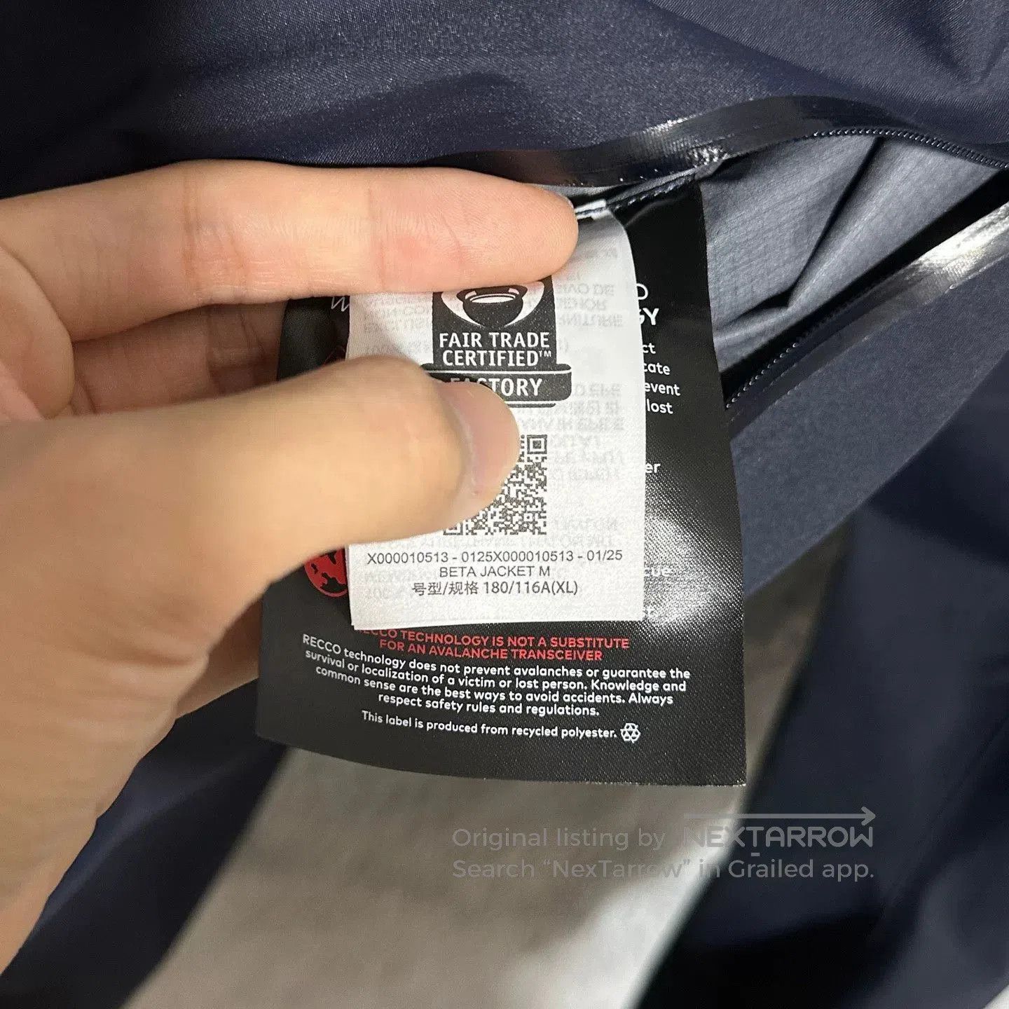 Arc'teryx Arcteryx Bete Jacket Hooded Raincoat XL. Size US XL / EU 56 / 4 - 6 Thumbnail