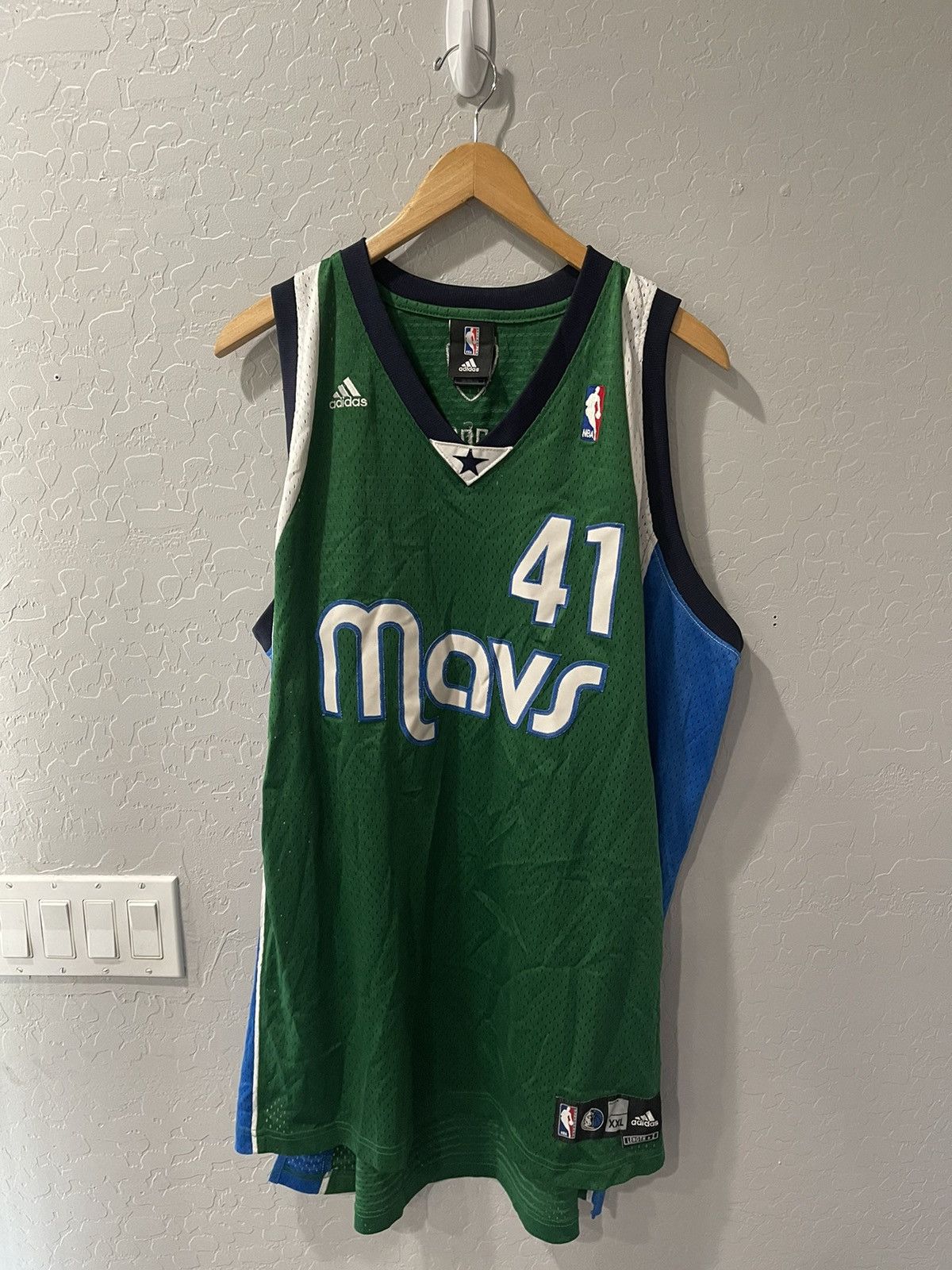 Adidas Dirk Nowitzki Dallas Mavericks Swingman Jersey 2XL
