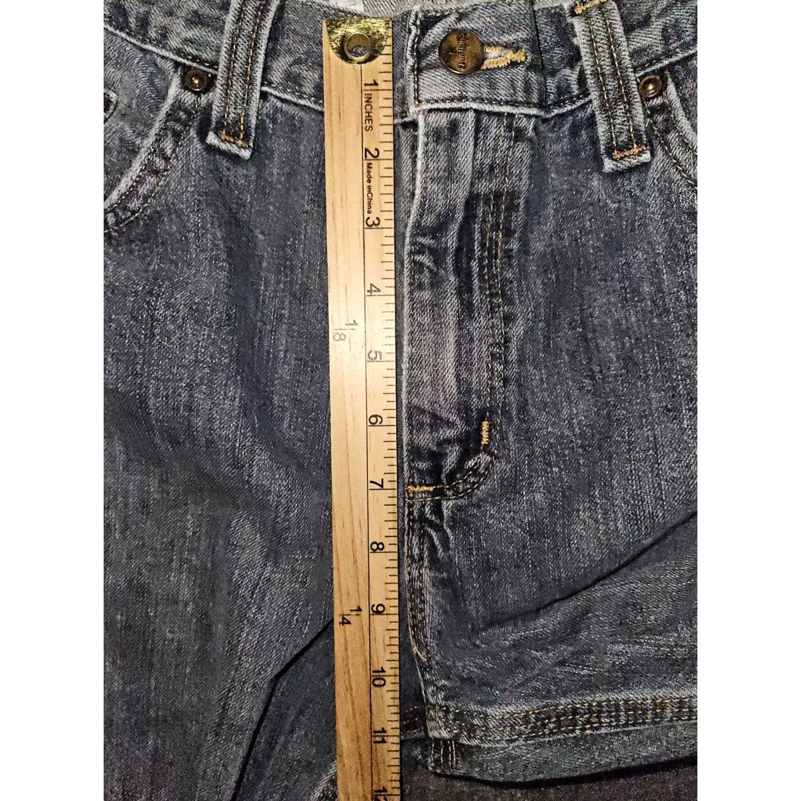Carhartt Carhartt Jeans Relaxed Straight Men 33x30 Blue Distressed Workwear Denim Size US 33 - 4 Thumbnail