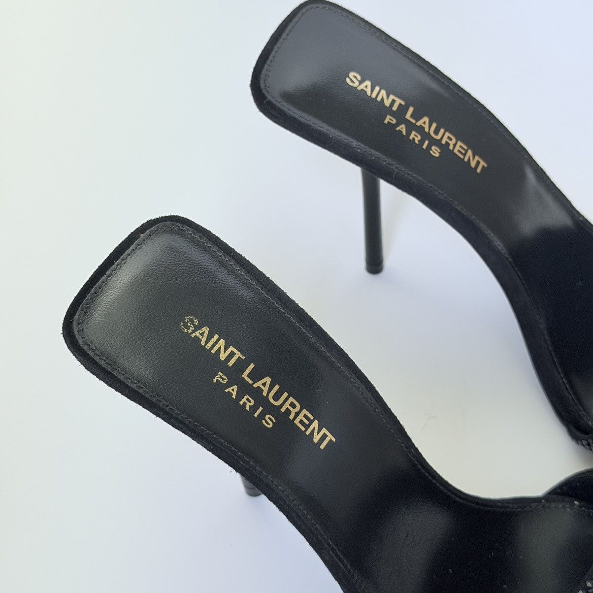 Saint Laurent Paris Saint Laurent Lucky Evening Mules Size US 8.5 / IT 38.5 - 5 Thumbnail