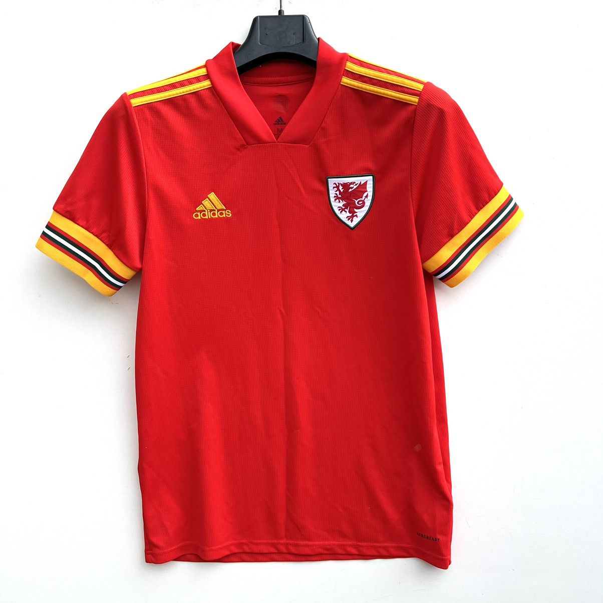 Adidas Wales 2020 2021 Home Football Shirt Soccer Jersey Adidas Size US M / EU 48-50 / 2 - 1 Thumbnail