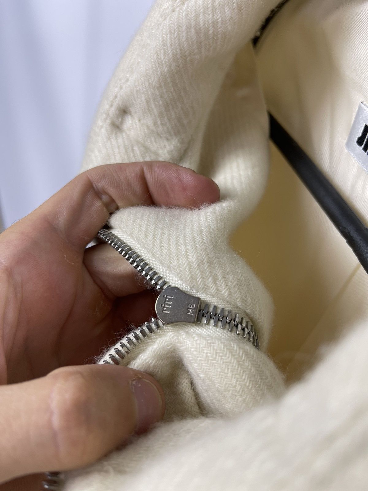Jil Sander Jil Sander Jacket Woman’s Size 40 RIRI 100% Cashmere Beige Size S / US 4 / IT 40 - 5 Thumbnail