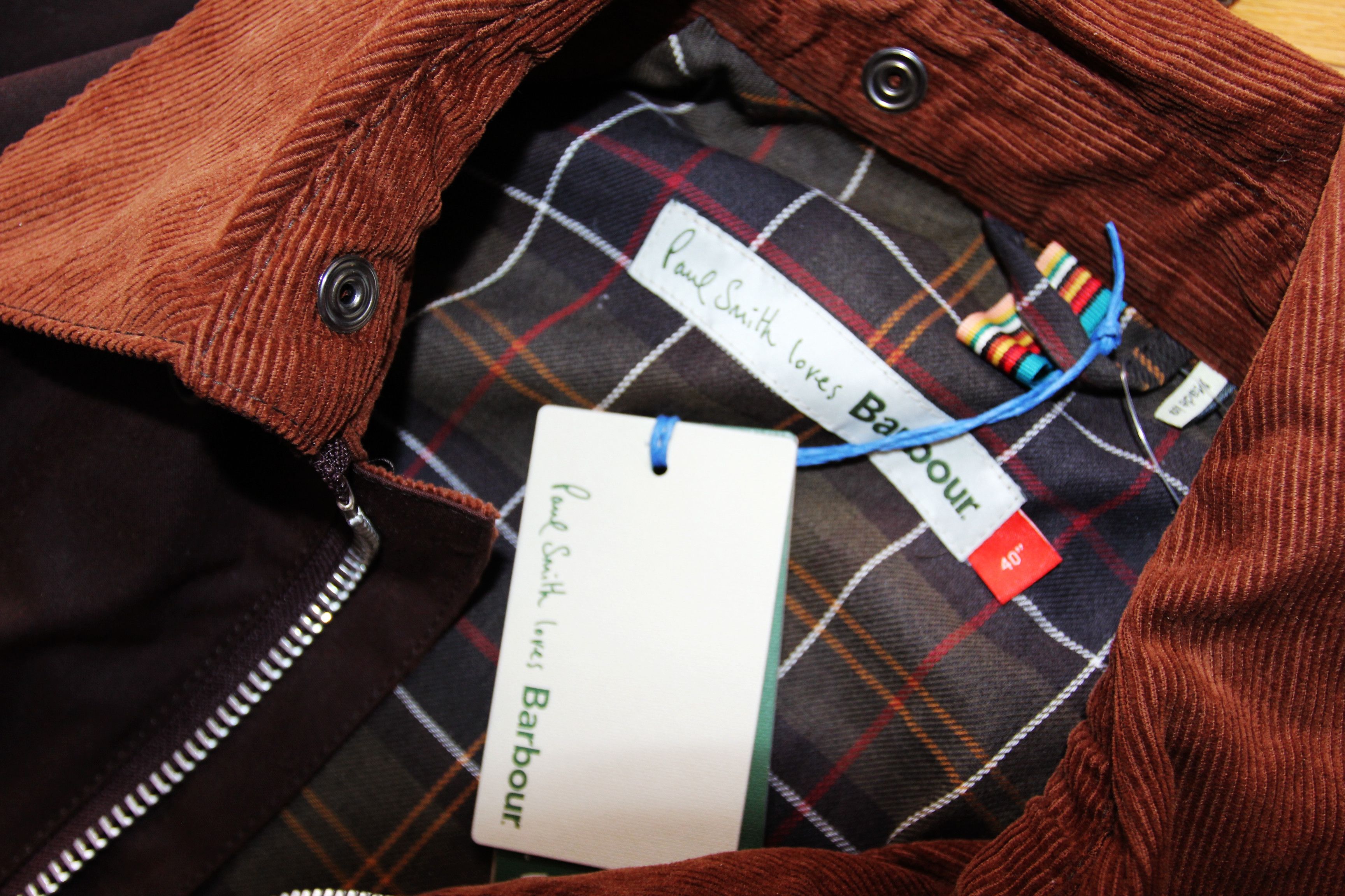 Barbour × Paul Smith Red Ear BNWT AW25 BARBOUR x PAUL SMITH BEESTON WAX JACKET 50 Size US M / EU 48-50 / 2 - 9 Thumbnail