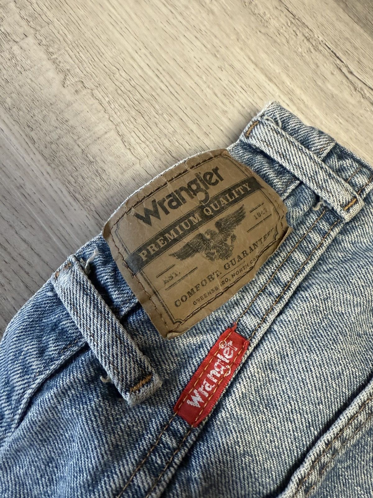 Wrangler Vintage Wrangler Blue Denim Jeans Size US 38 / EU 54 - 3 Thumbnail