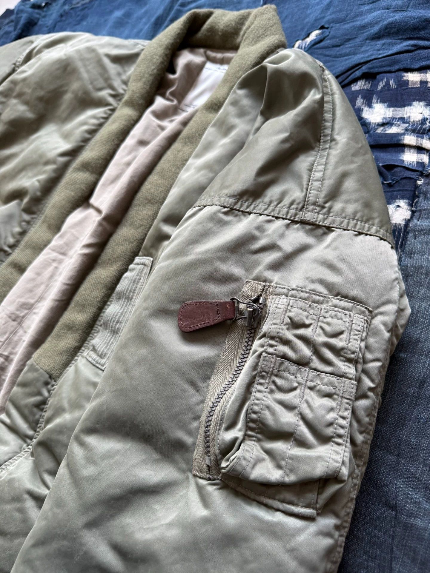 Visvim visvim 16AW Sanjuro Kimono Down Jkt Olive 4 Size US XL / EU 56 / 4 - 6 Thumbnail