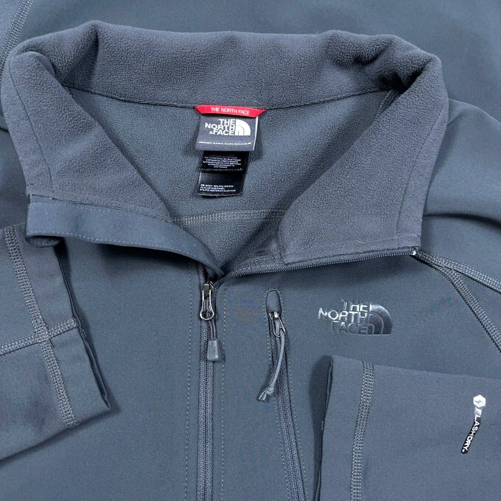 The North Face The North Face Jacket Men XL Gray Flash Dry Soft Shell Pullover Half Zip Size US XL / EU 56 / 4 - 2 Thumbnail