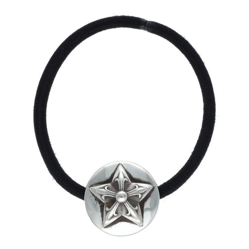 Chrome Hearts Chrome Hearts Star Button Hair Tie Silver Concho Size ONE SIZE - 1 Thumbnail
