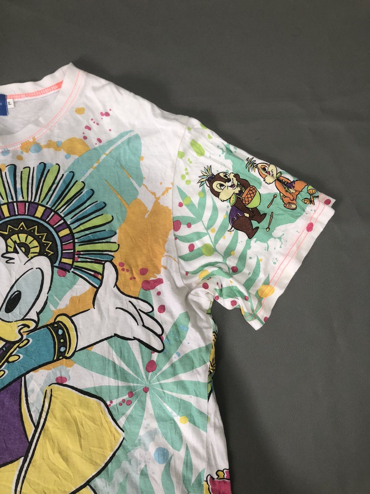 Disney × Hysteric Glamour × Japanese Brand Tokyo Disney Resort All Over Print Tshirt Tee Size US L / EU 52-54 / 3 - 3 Thumbnail