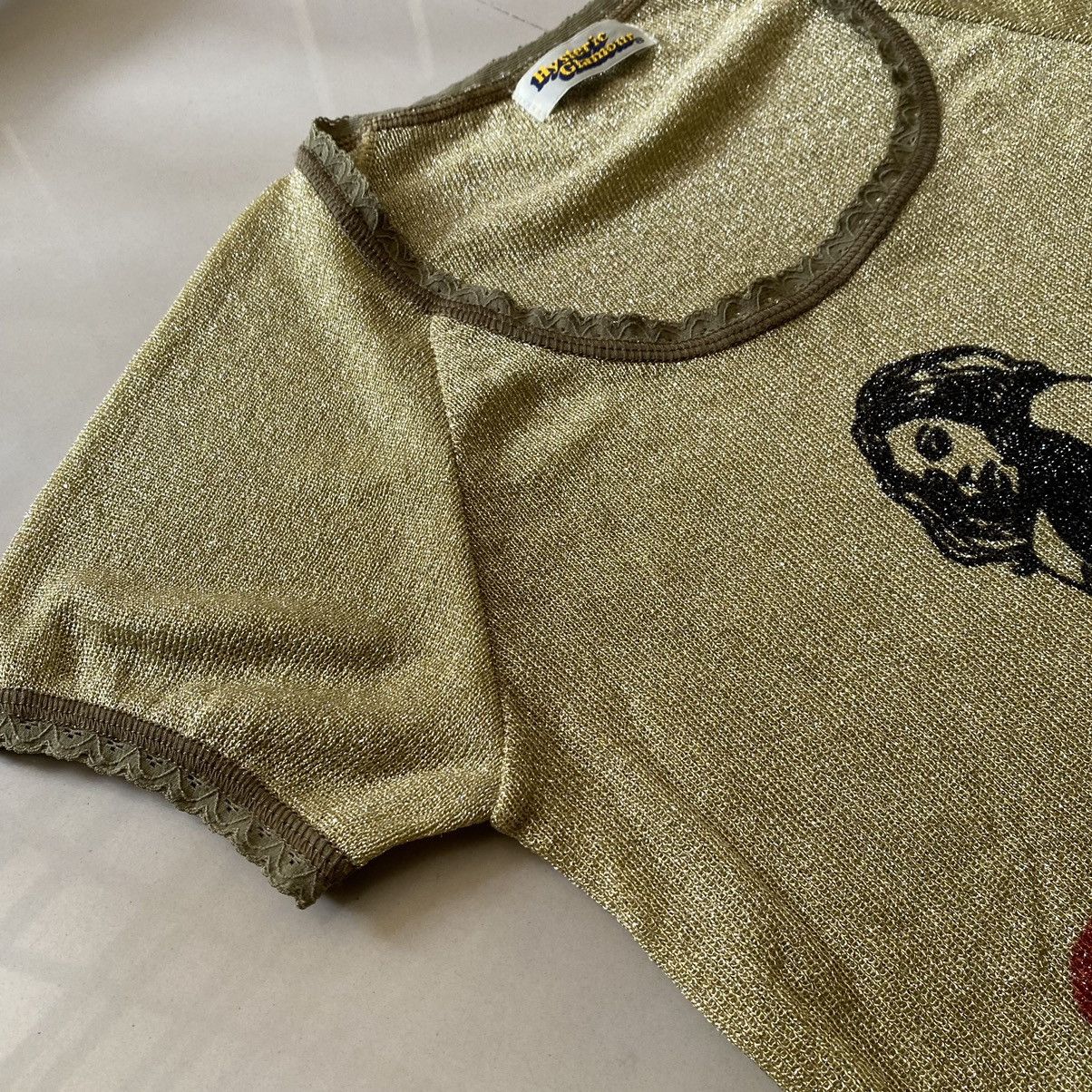 Hysteric Glamour vintage hysteric glamour mesh tee Size M / US 6-8 / IT 42-44 - 5 Thumbnail