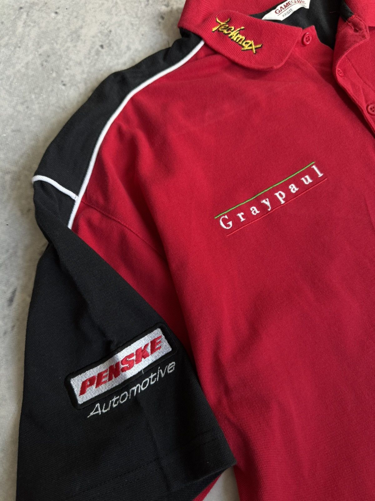 Ferrari Ferrari GameGear polo red tee vintage racing Size US XXL / EU 58 / 5 - 3 Thumbnail