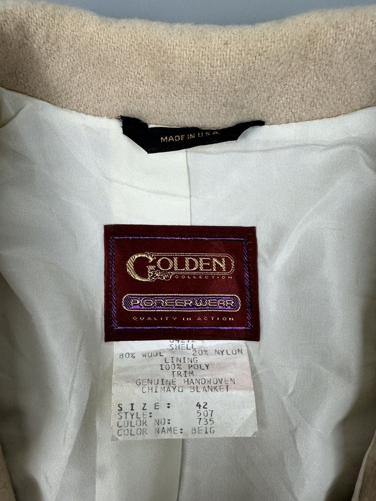 Vintage Vintage Golden Collection Pioneerwear Chimayo Jacket Size US L / EU 52-54 / 3 - 11 Thumbnail
