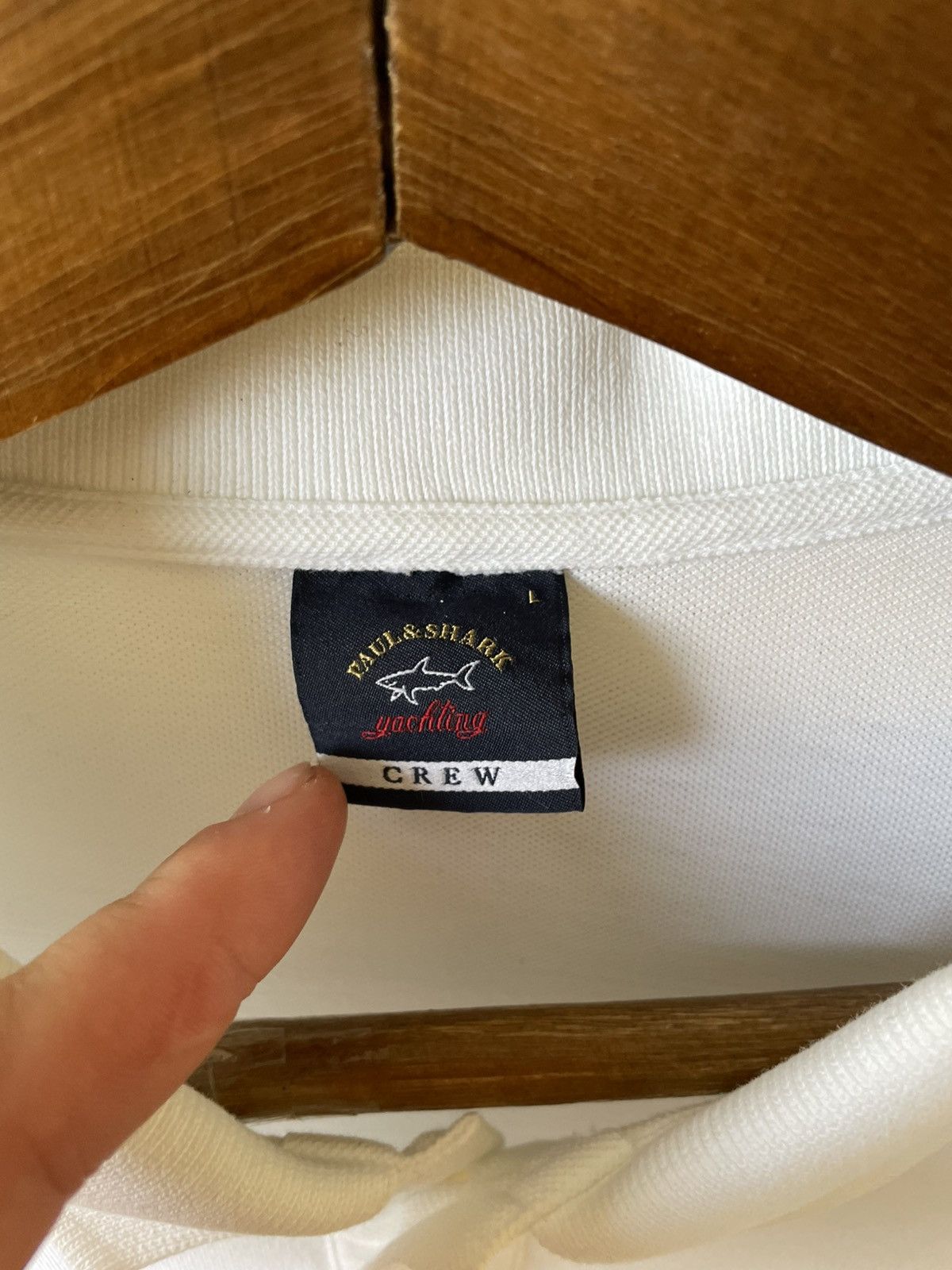 Paul & Shark Paul Shark Luxury White Long Sleeves Tshirt size L Size US L / EU 52-54 / 3 - 3 Thumbnail