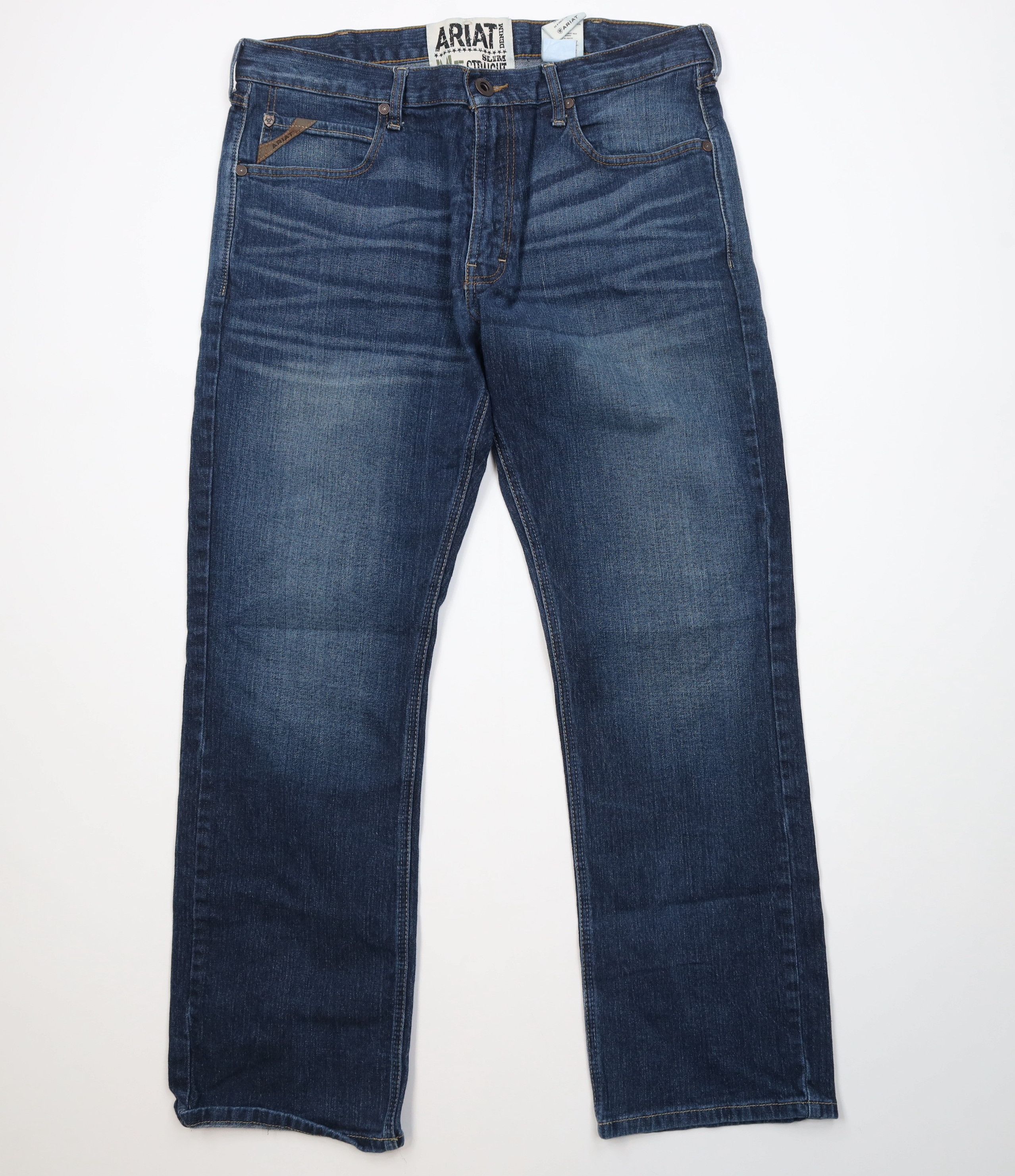 Ariat Ariat Denim M5 Slim Straight Leg Stretch Denim Jeans Blue Size US 36 / EU 52 - 1 Thumbnail