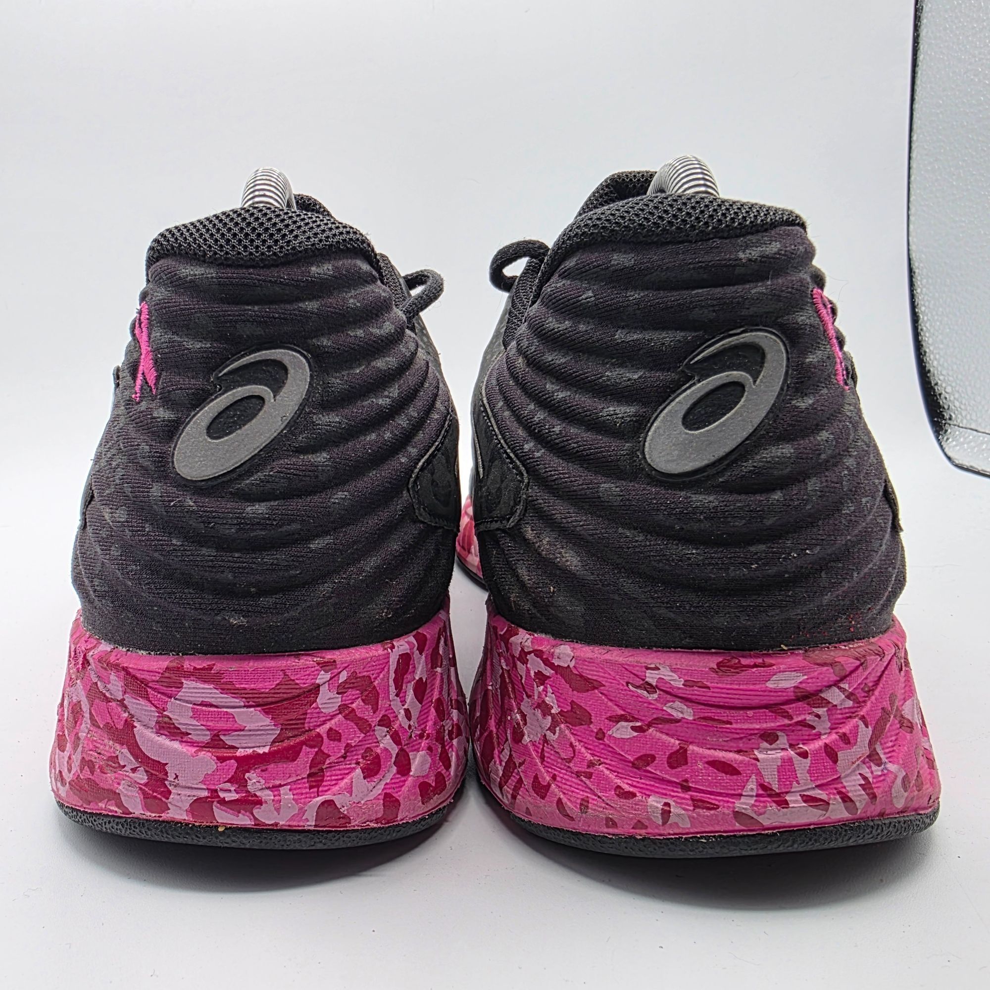 Asics Asics FuzeX Breast Cancer Awareness Mens Size 9 Black Pink A Size US 9 / EU 42 - 5 Thumbnail