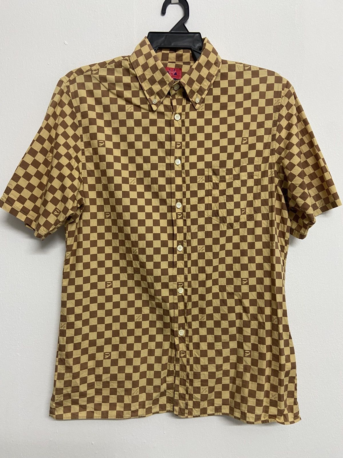 Bape Vintage Bape Checked Pocket Shirt Button Up Size US M / EU 48-50 / 2 - 1 Thumbnail