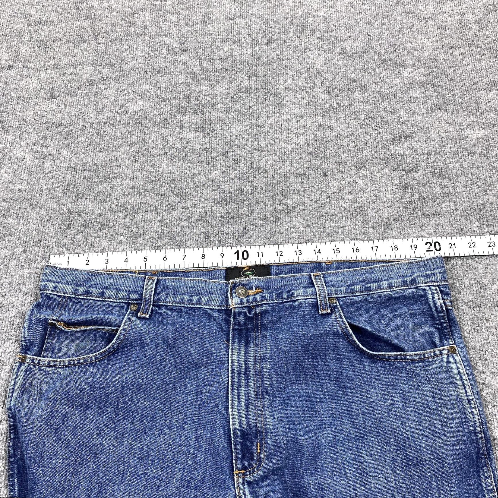 Denime RedHead Jeans Mens 40x32 Blue Straight Classic Fit Medium Wash Denim Pockets Size US 40 / EU 56 - 7 Thumbnail