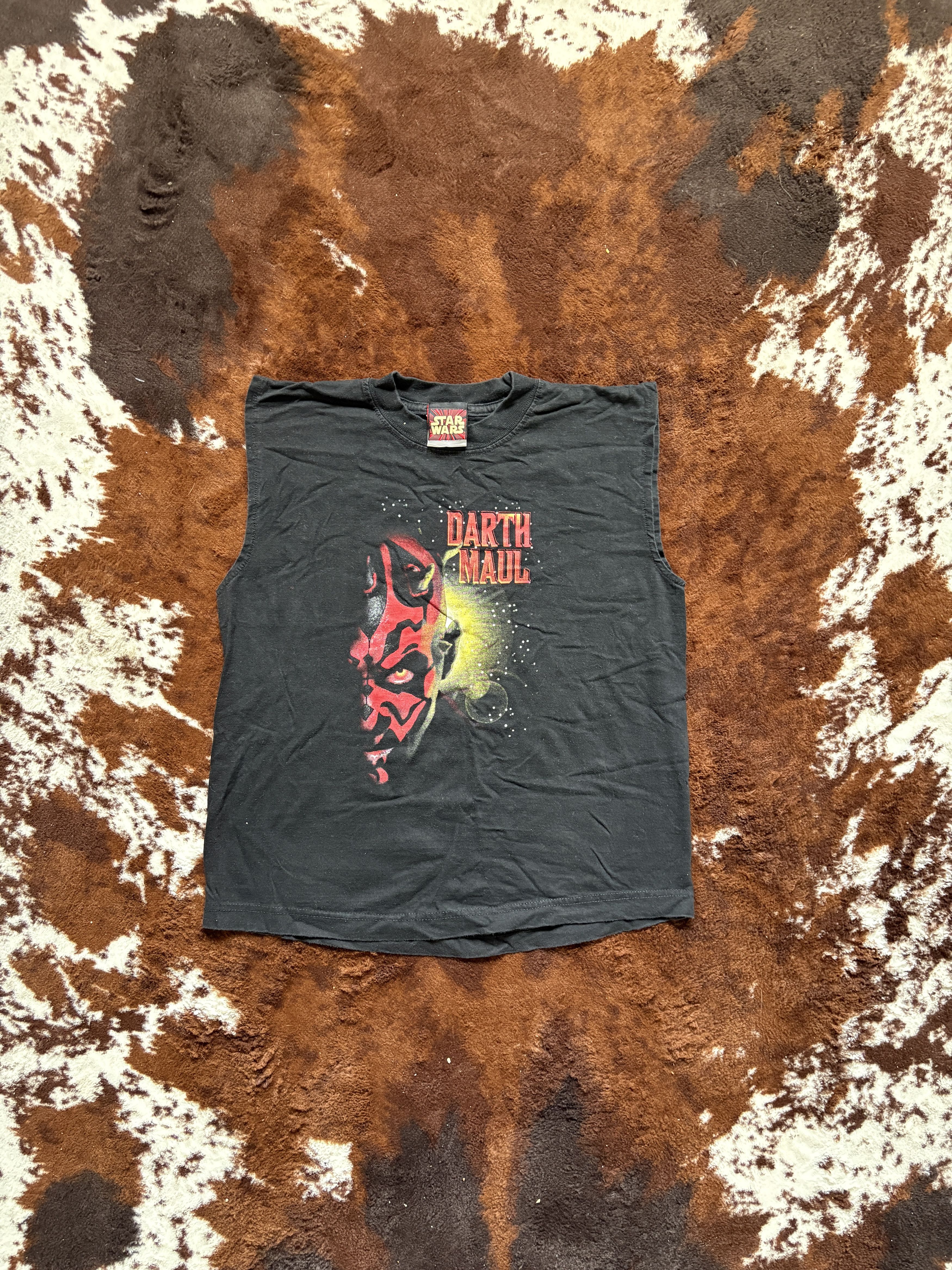 Star Wars Vintage 90s Star Wars Darth Maul Sleevless Tee Size US S / EU 44-46 / 1 - 1 Thumbnail