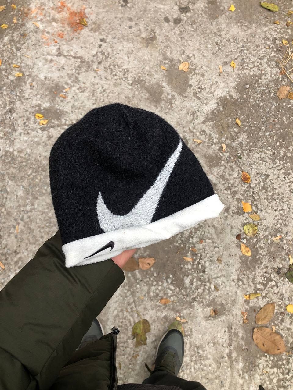 Nike VINTAGE NIKE BIG SWOOSH HATS RETRO DRILL JAPAN STYLE Y2K 90s Size ONE SIZE - 1 Thumbnail