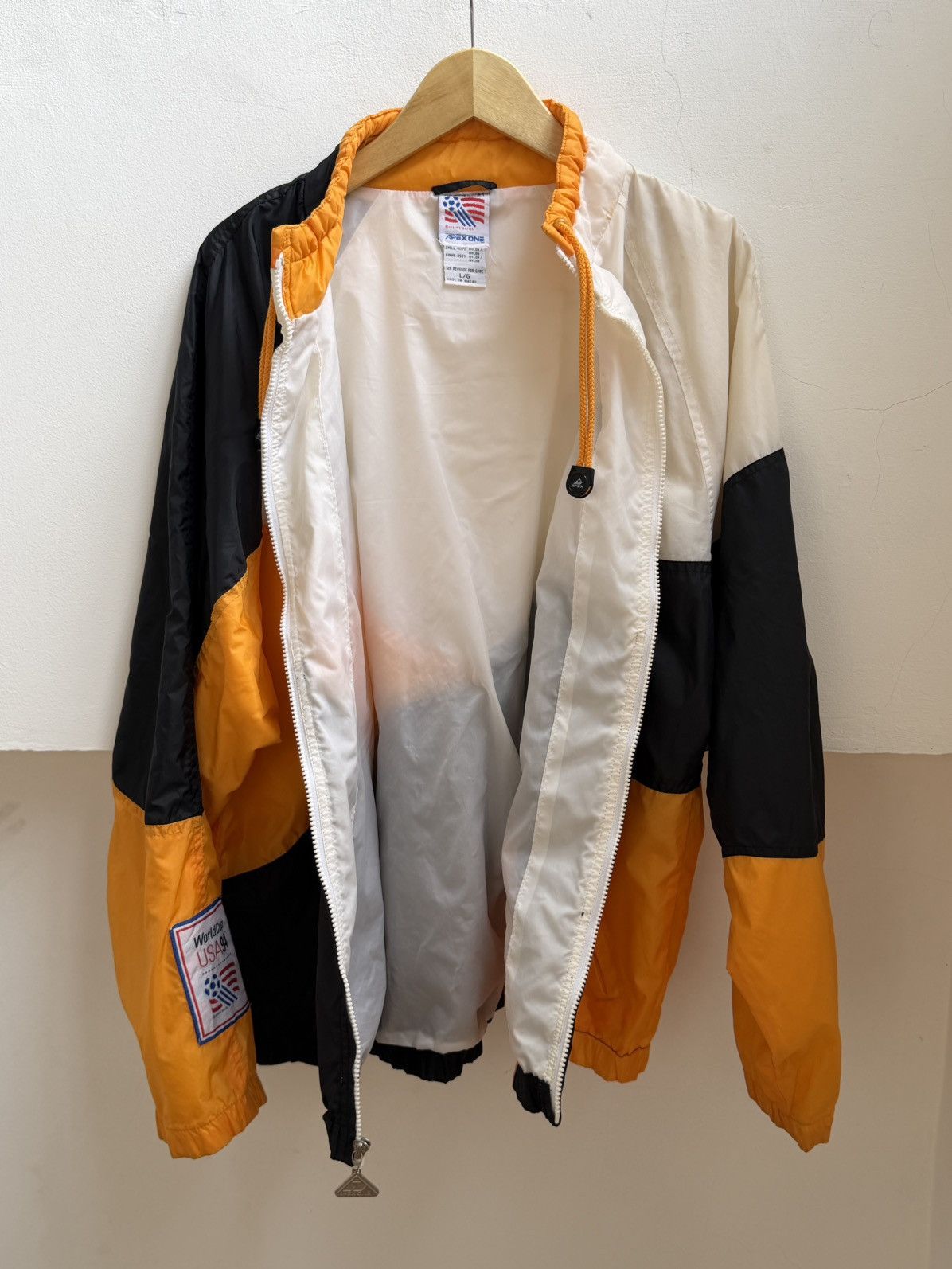 Apex Vintage Apex World Cup Germany 1994 Winbreaker Size US L / EU 52-54 / 3 - 3 Thumbnail