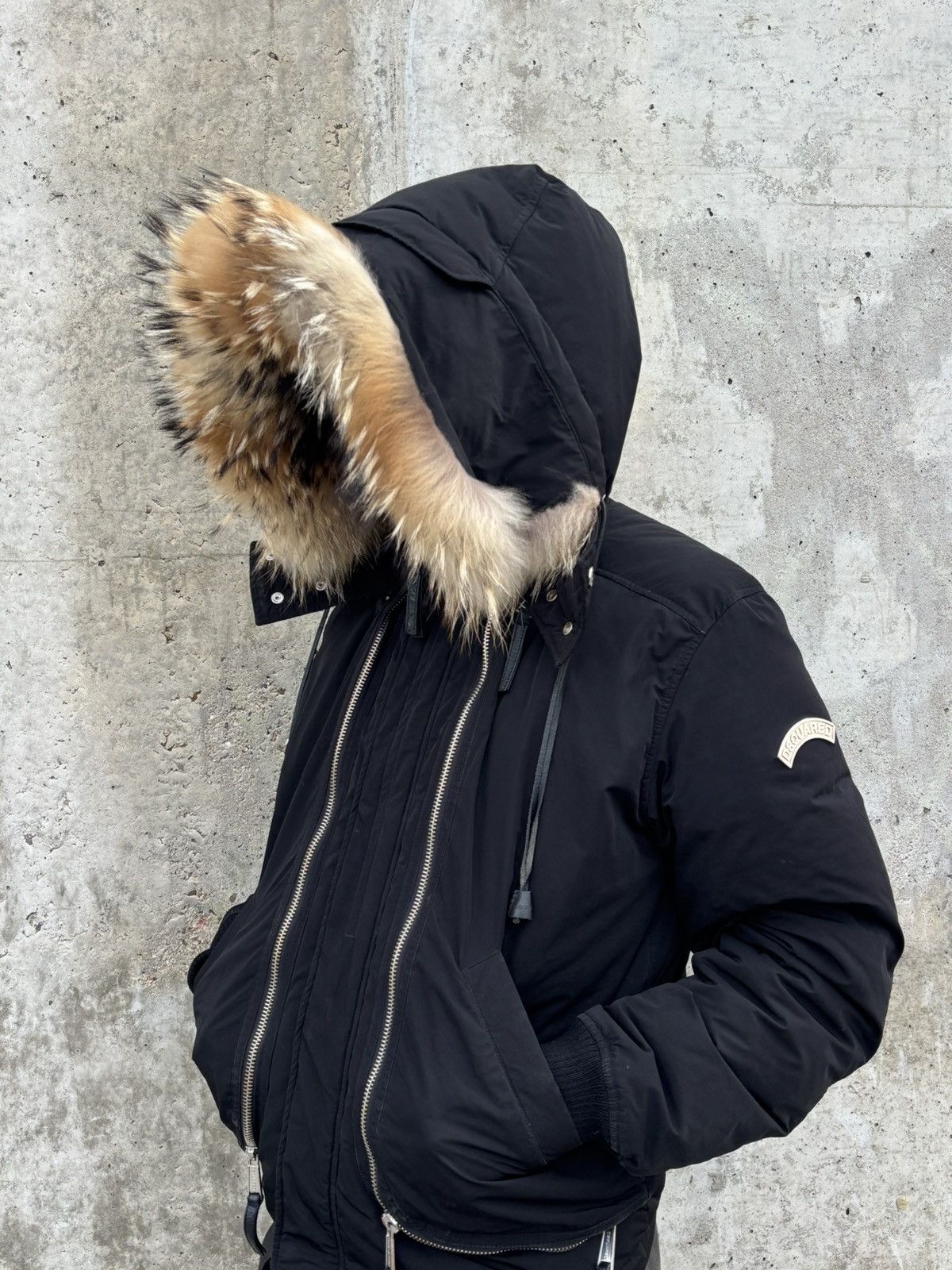 Dsquared2 F/W 2009 dsquared2 double zipper fur bomber Size US M / EU 48-50 / 2 - 3 Thumbnail