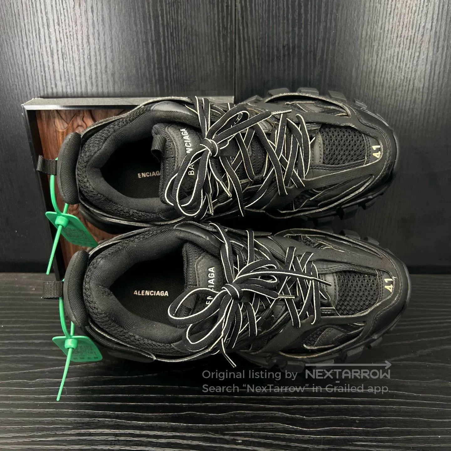 Balenciaga Balenciaga Track Black Used Sneakers. Size US 8 / EU 41 - 5 Thumbnail