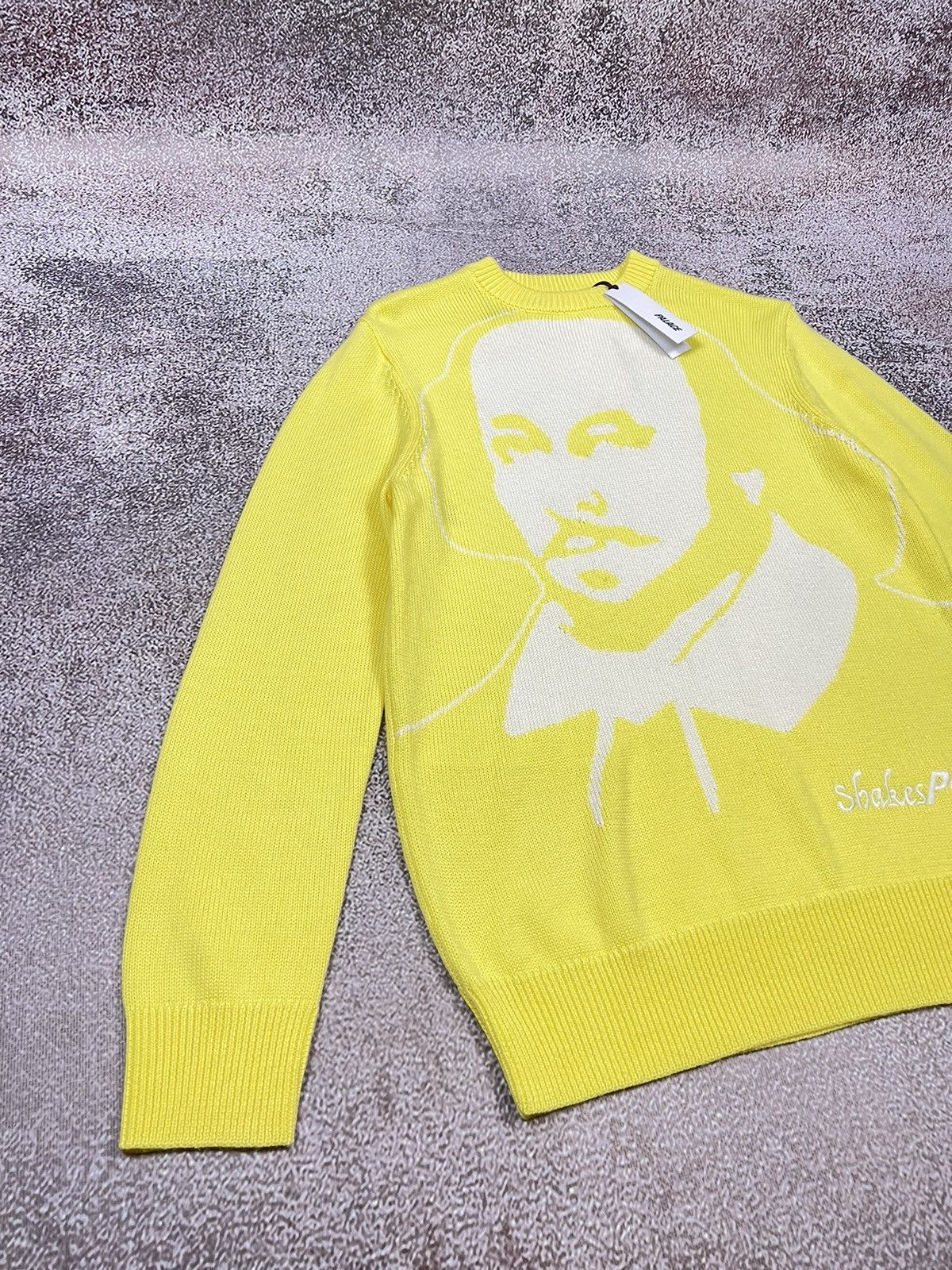 Palace FW20 Palace x Shakespeare As You Like it Knit Yellow dswt Size US S / EU 44-46 / 1 - 2 Thumbnail