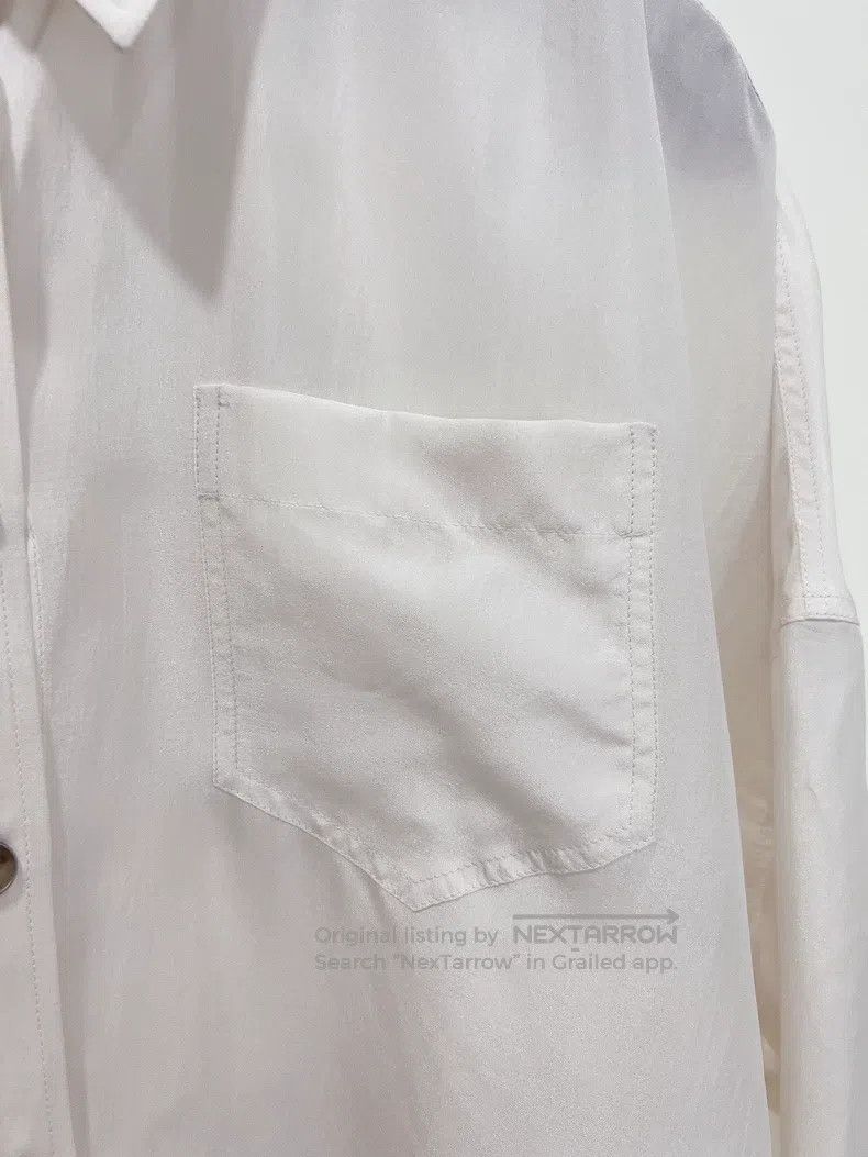 Brunello Cucinelli Brunello Cucinelli Beige Beaded Shirt Jacket Size S / US 4 / IT 40 - 4 Thumbnail