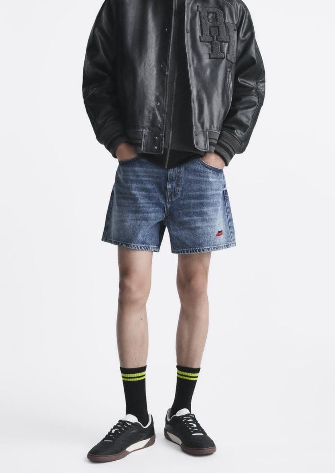 Rhude × Zara NEW RHUDE x Zara Rhuigi Denim Shorts NWT men’s size 32 Size US 32 / EU 48 - 3 Thumbnail
