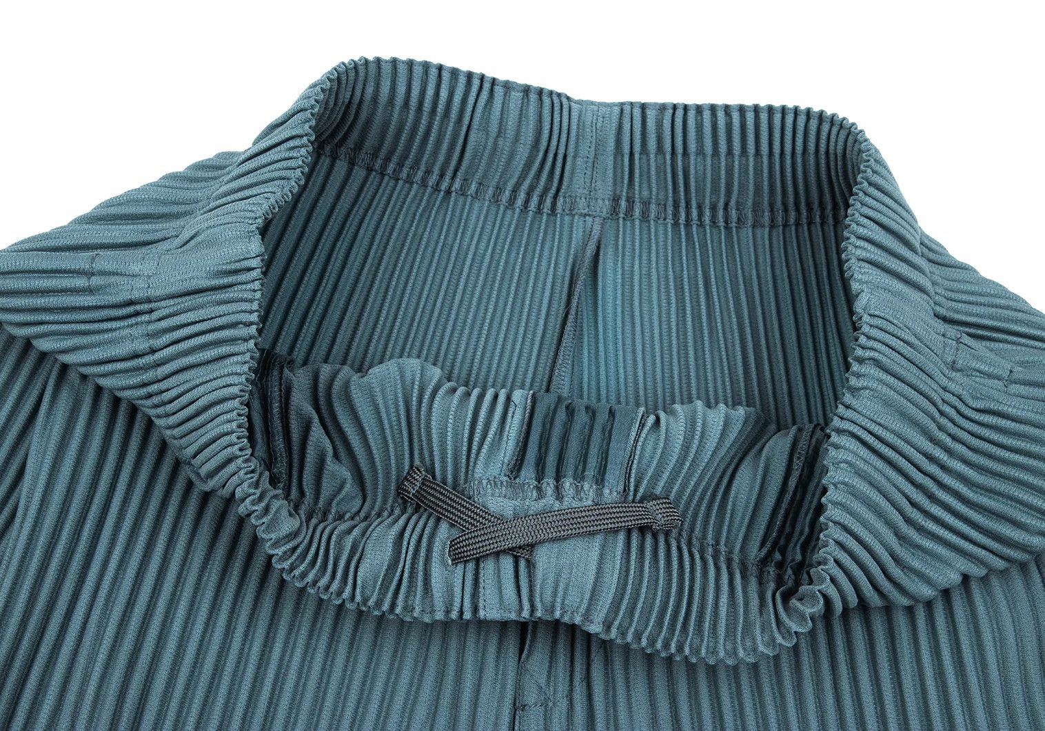 Issey Miyake Pleats Straight Pants in Blue Gray Size US 32 / EU 48 - 4 Thumbnail