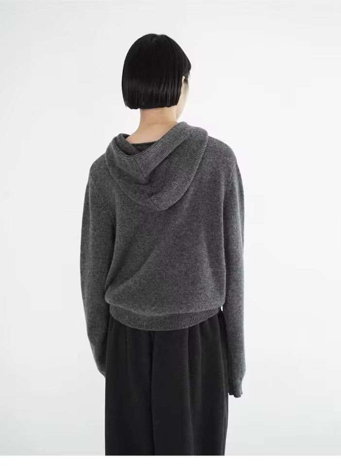 Other 100% Cashmere Winter Autumn Gray Casual Cardigan Sweater Size S / US 4 / IT 40 - 6 Thumbnail