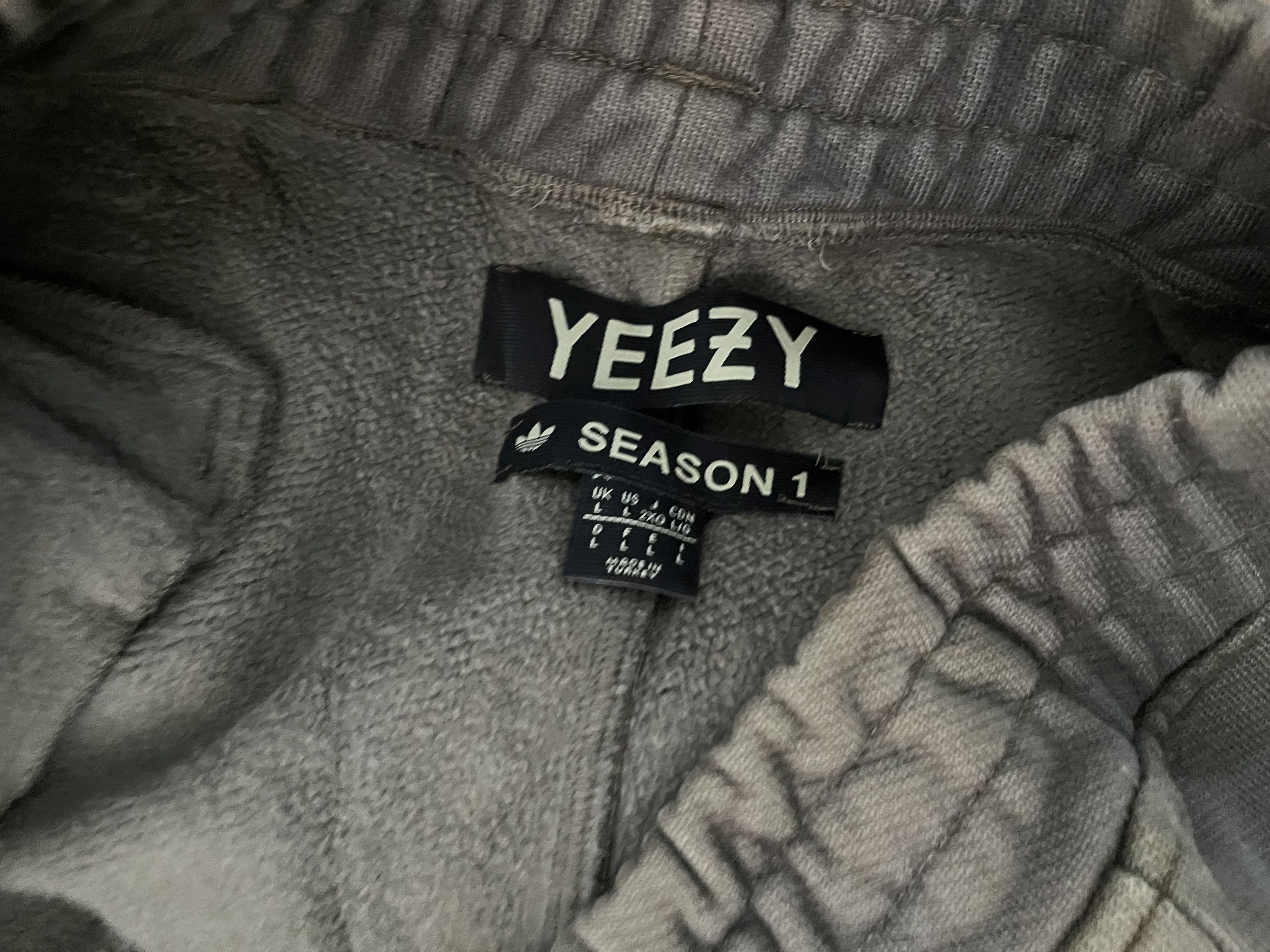 Yeezy YEEZY SEASON 1 SWEATPANTS – AUTHENTIC Size US 34 / EU 50 - 6 Thumbnail