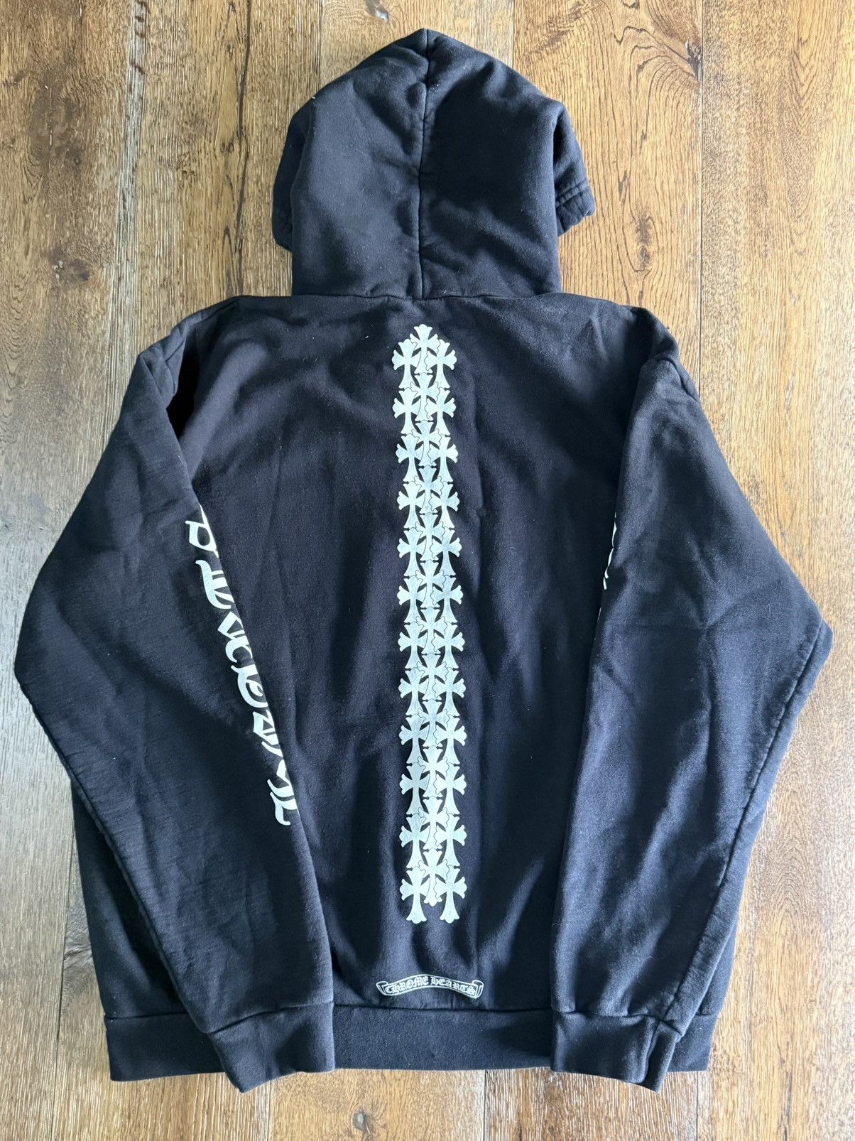 Chrome Hearts Chrome hearts spinal triple cross hoodie Size US L / EU 52-54 / 3 - 2 Thumbnail