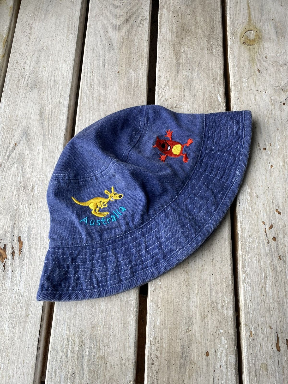 Vintage Vintage 90s surfing Australia hat Panama Y2K Size ONE SIZE - 1 Thumbnail