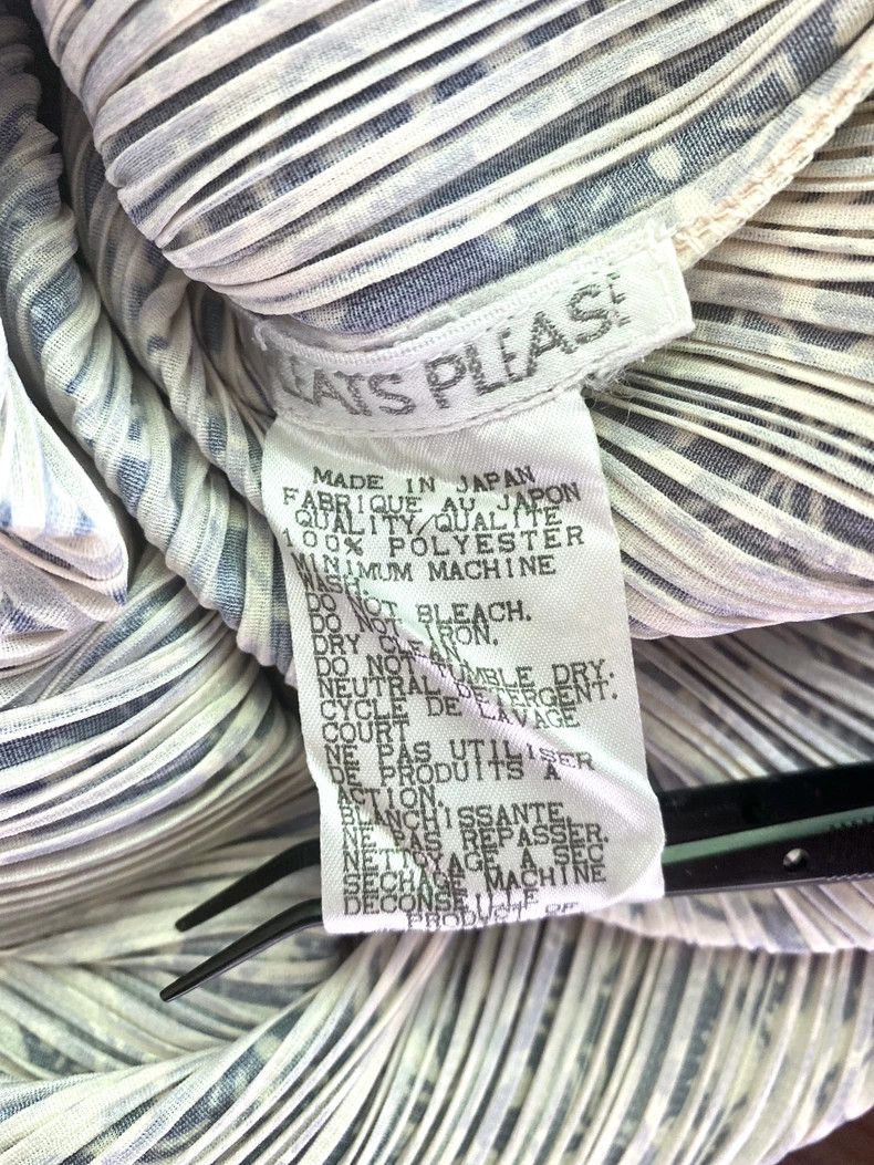 Issey Miyake Issey Miyake size:4 Pleated porcelain pattern dress Size M / US 6-8 / IT 42-44 - 4 Thumbnail