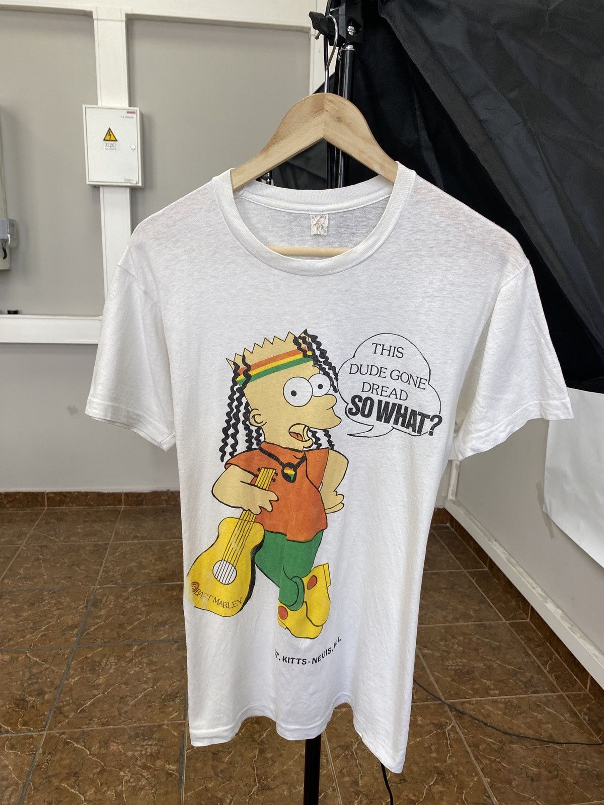 The Simpsons Vintage 80s Bart Marley The Simpsons Matt Groening lisa tee Size US S / EU 44-46 / 1 - 1 Thumbnail