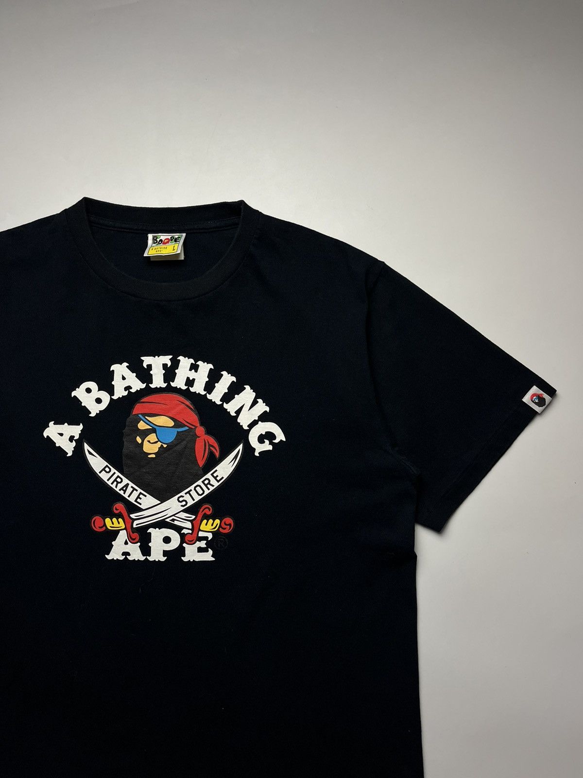 Bape BAPE FW22 Pirate college Tee Size US L / EU 52-54 / 3 - 2 Thumbnail