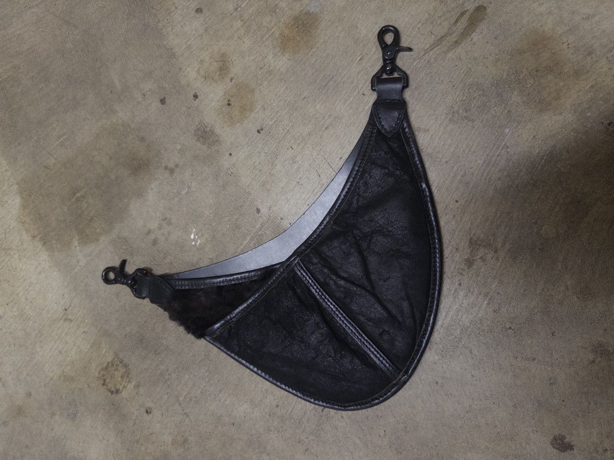 Isamu Katayama Backlash Isamu Katayama Backlash Crescent Leather Pouch Size ONE SIZE - 2 Thumbnail