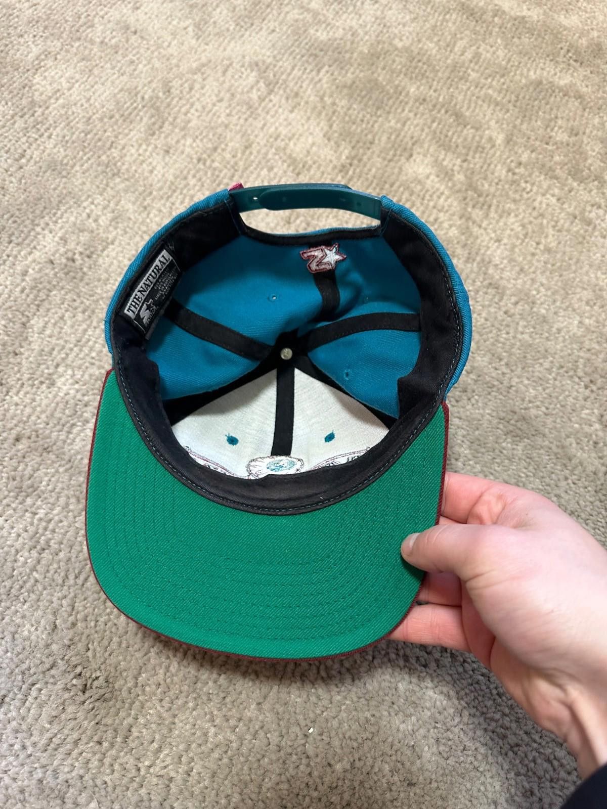 Starter MISHKA CAP HAT STARTER BIG EYE LOGO BLACK МИШКА Size ONE SIZE - 4 Thumbnail