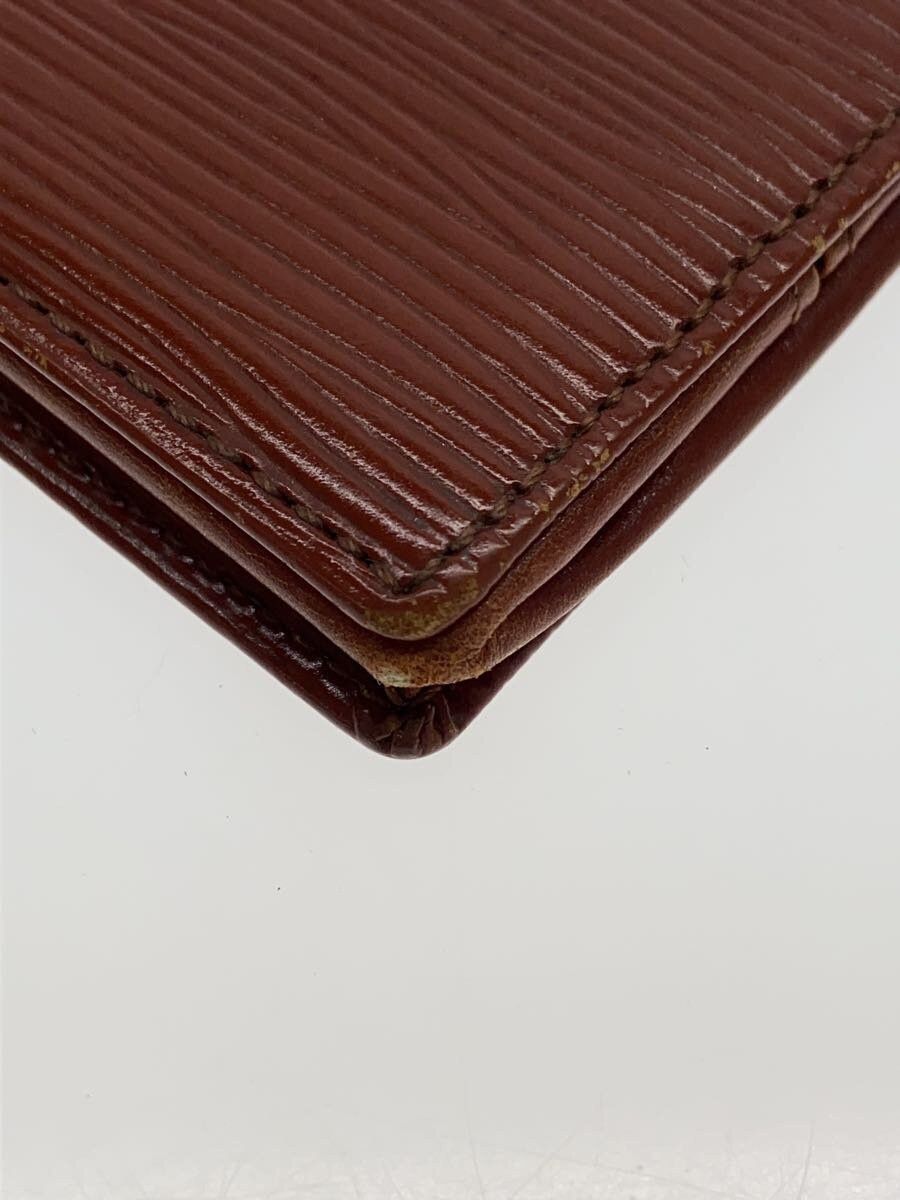 Louis Vuitton Louis Vuitton Epi Porte Monnaie Boite Leather Brown Size ONE SIZE - 5 Thumbnail