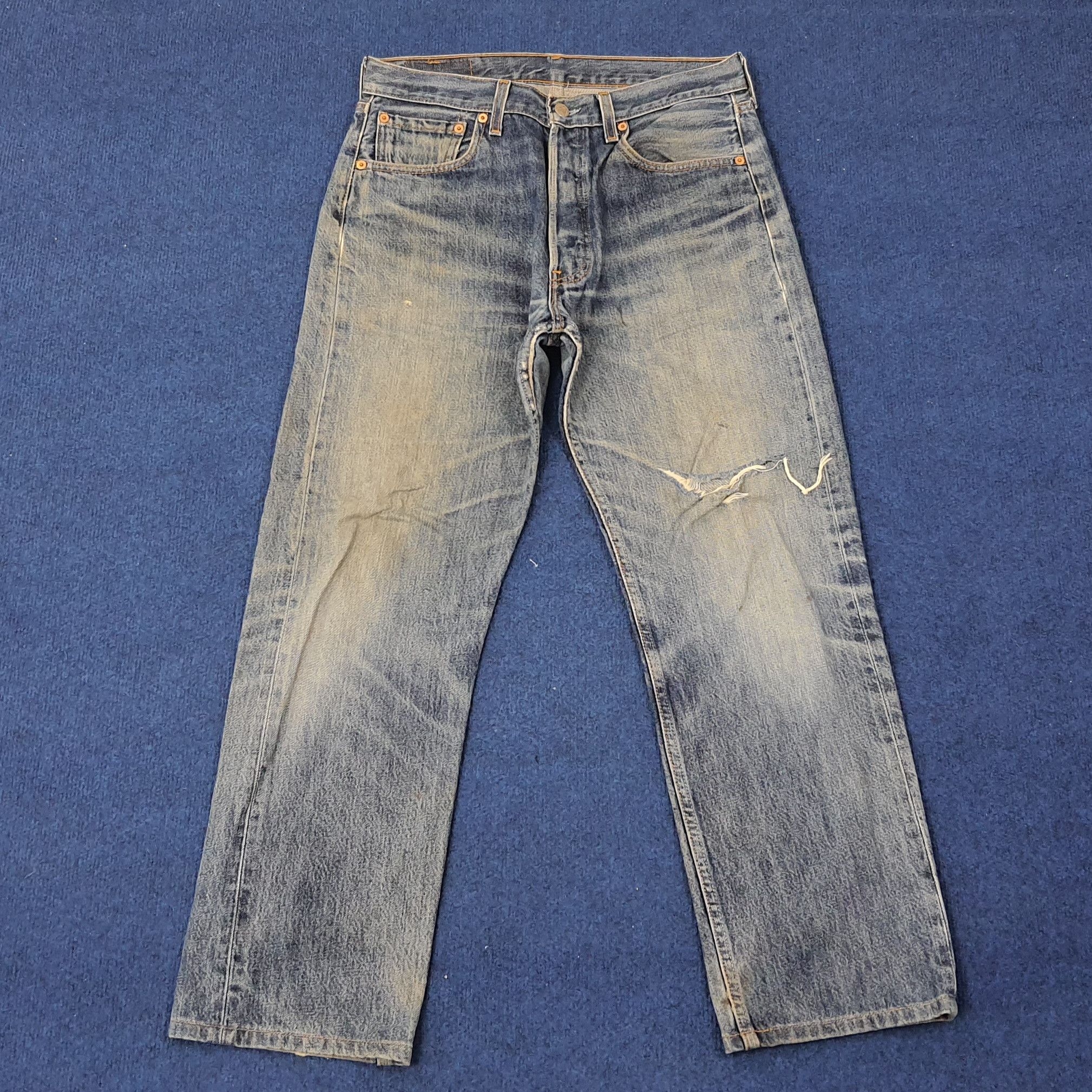 Levi's Vintage Levi's 501 Classic Jeans C235N18 Size US 30 / EU 46 - 1 Thumbnail