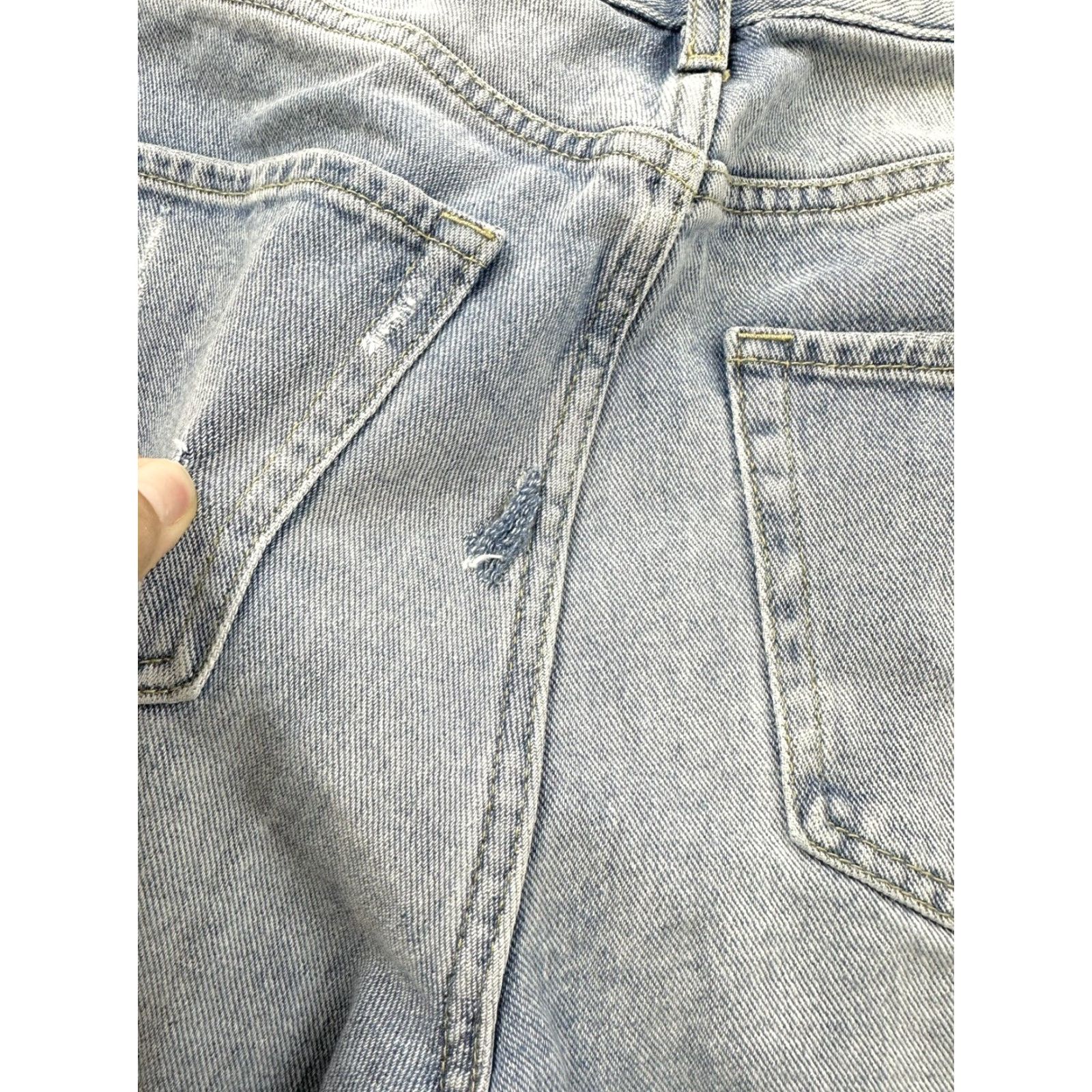 Pacsun VINTAGE PacSun Jeans 26 Blue Distressed High Rise Straight Womens Jeans 26 Blue Distressed High Rise Straight Size 26" / US 2 / IT 38 - 5 Thumbnail