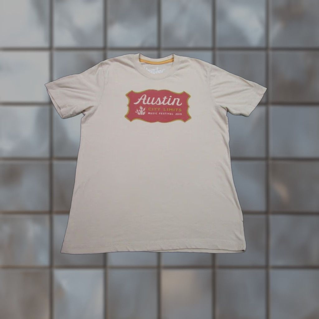 Howler Brothers Howler Brothers Mens XS Beige Short Sleeve T-Shirt Austin City Limits Music Festival Size US XS / EU 42 / 0 - 1 Thumbnail