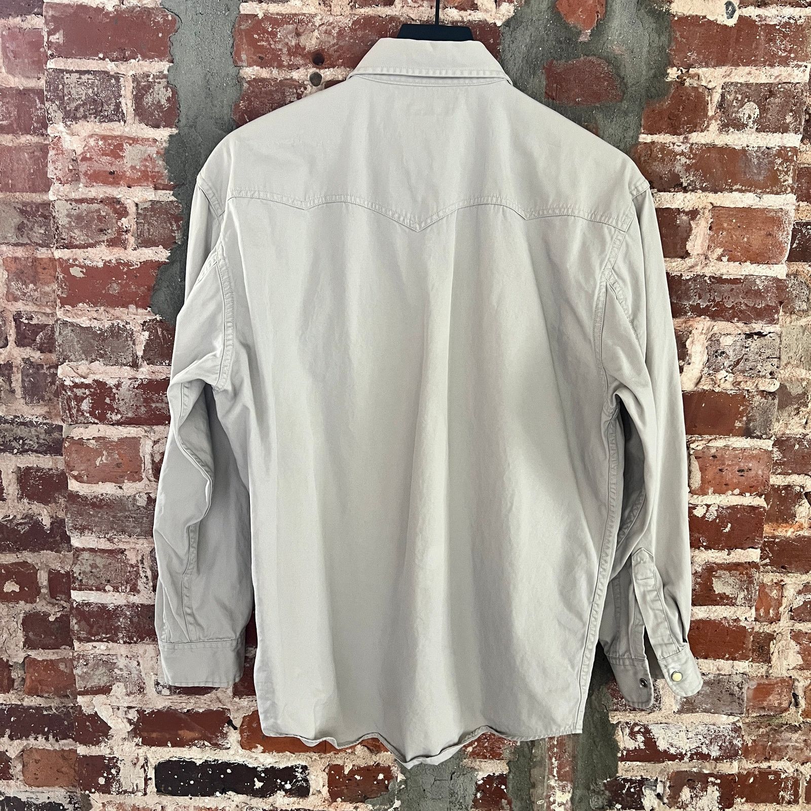 Banana Republic VTG Banana Republic Western Pearl Snap LS Shirt M 22x28 Size US M / EU 48-50 / 2 - 4 Thumbnail