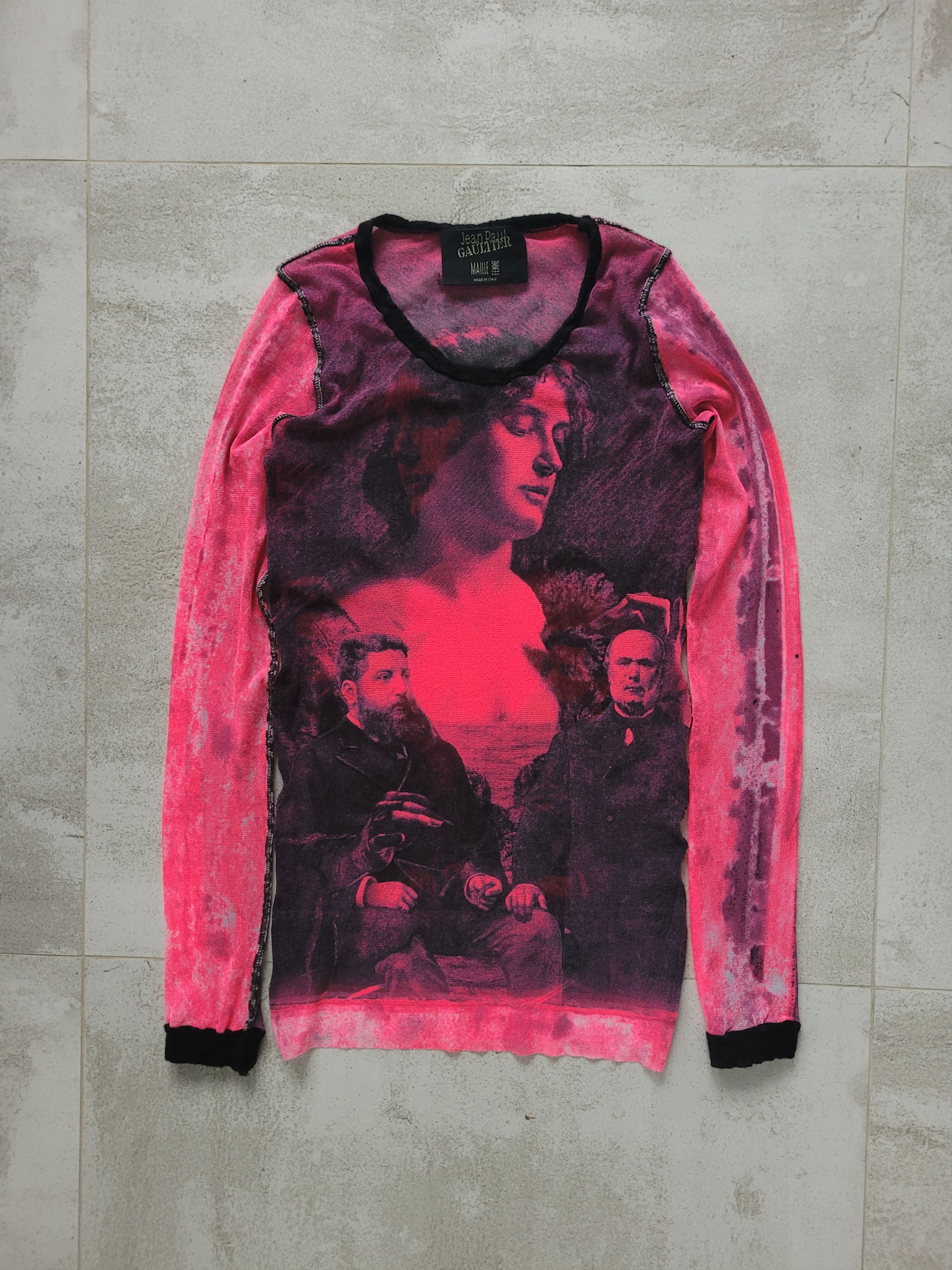 Jean Paul GAULTIER mesh power net archive tops USED | eBay