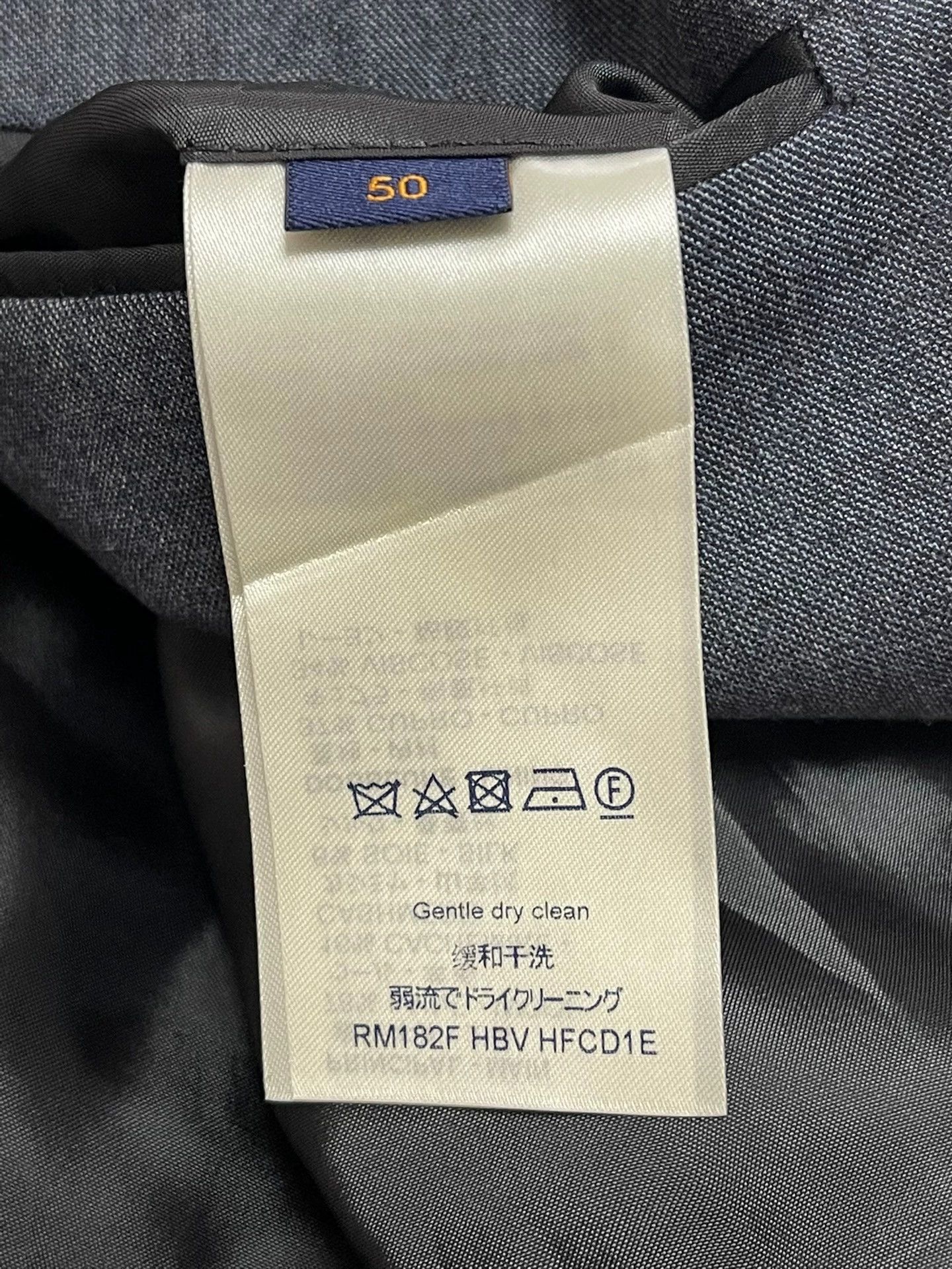 Louis Vuitton Louis Vuitton basic blazer haze blue men's 50 Size 50R - 5 Thumbnail
