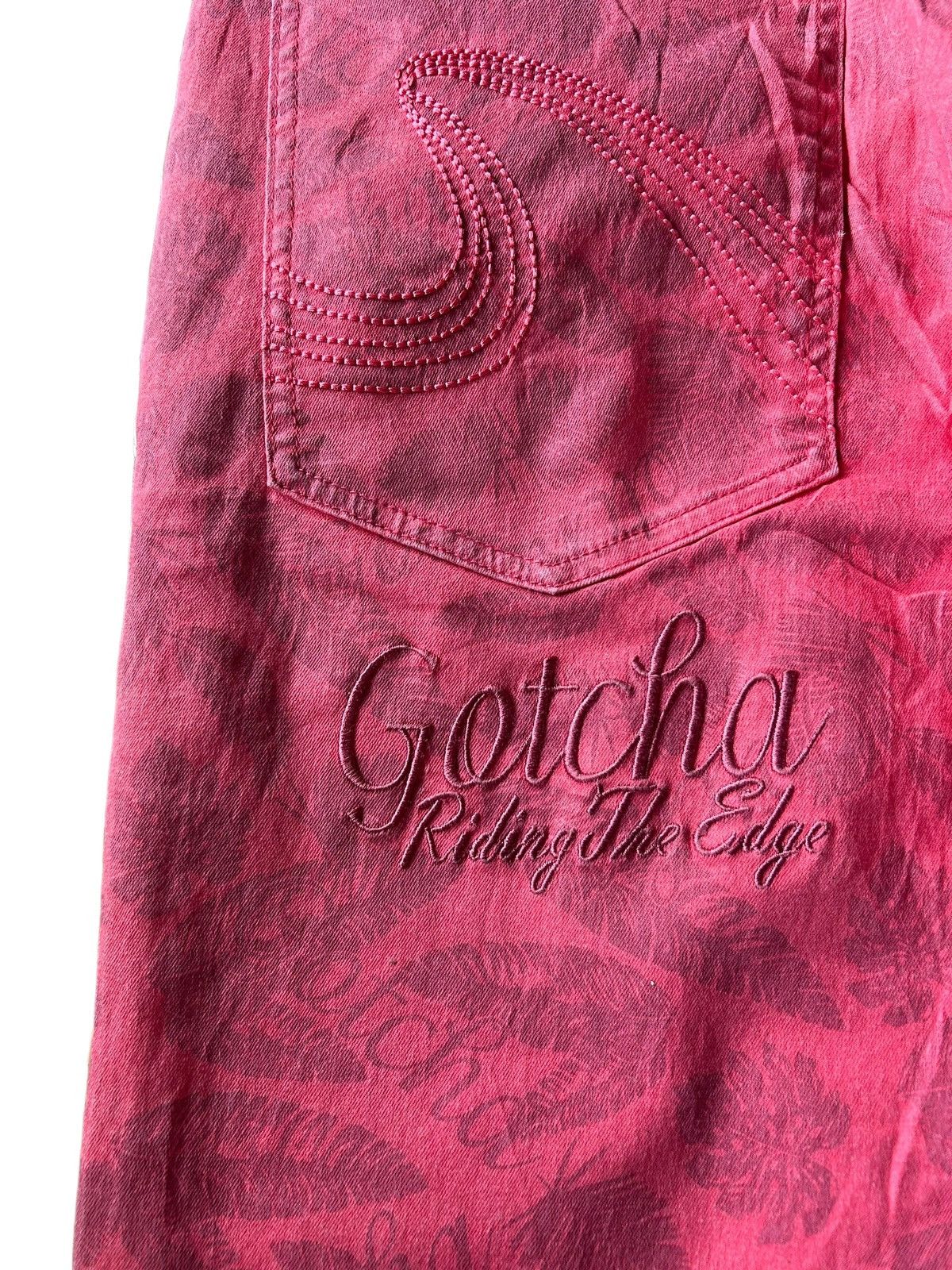 Gotcha × Japanese Brand GOTCHA GOLF Full Print Stretchable Pants Size US 32 / EU 48 - 9 Thumbnail