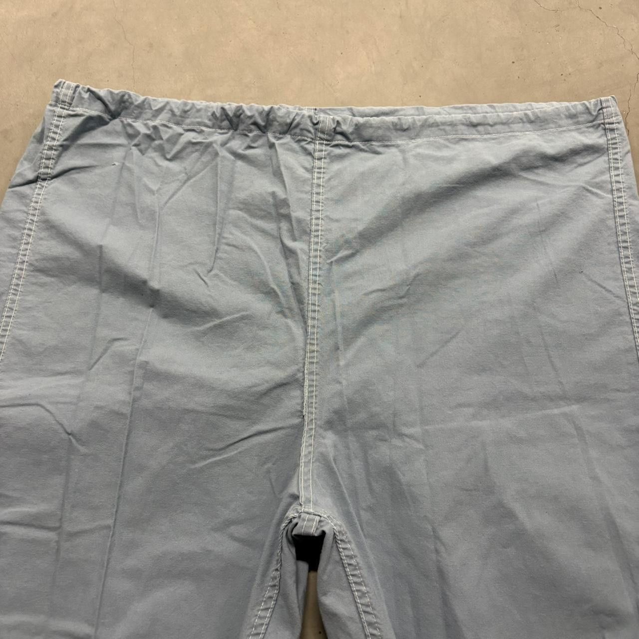 Vintage Crazy Vintage Y2K 2000s Baggy Wideleg Light Blue Sweatpants! Size US 42 / EU 58 - 2 Thumbnail